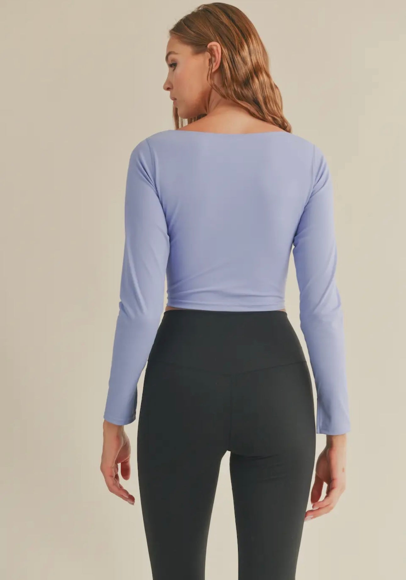 Lavender Seamless Long Sleeve