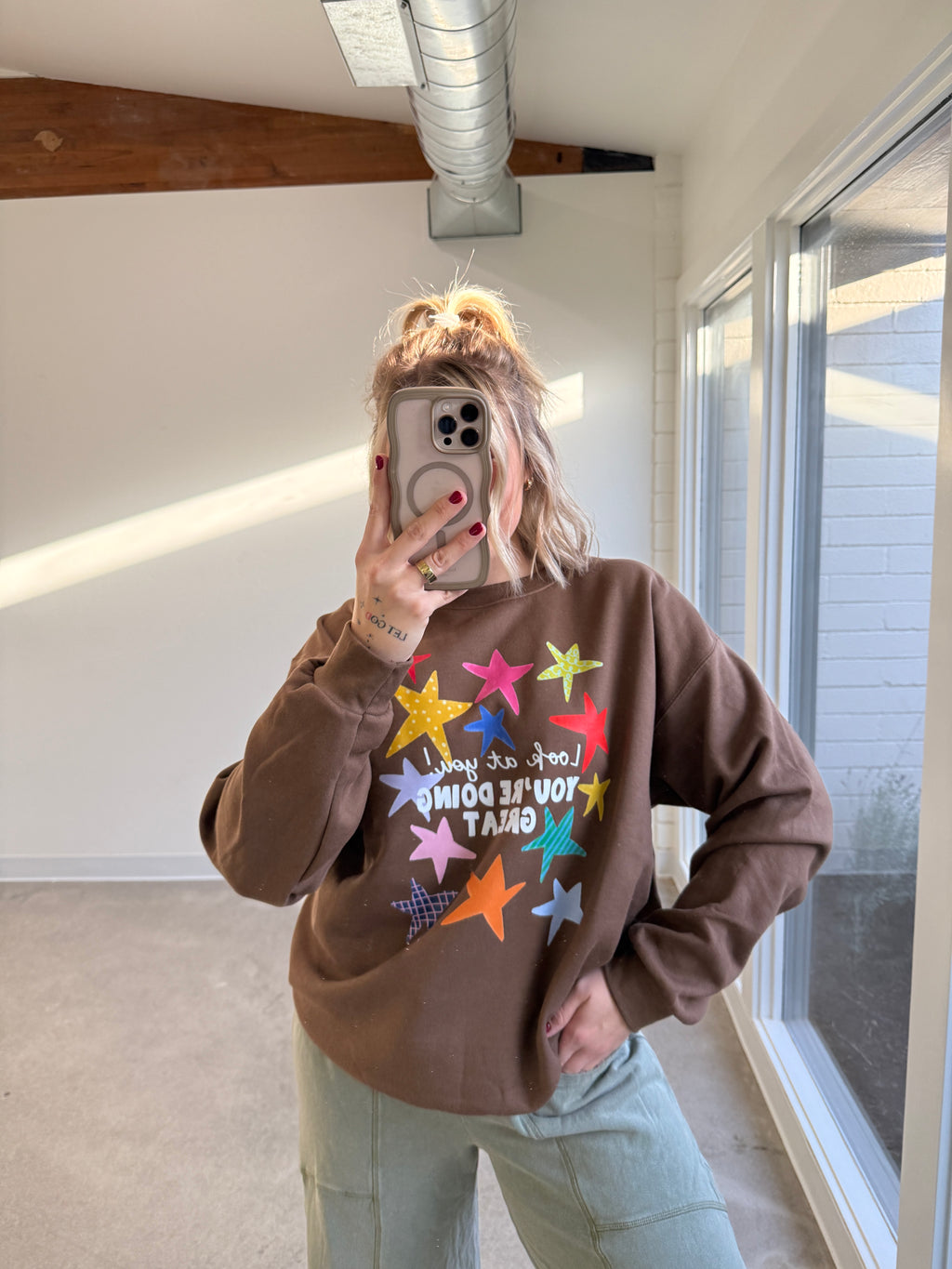 Look at You, You're Doing Great Sweatshirt