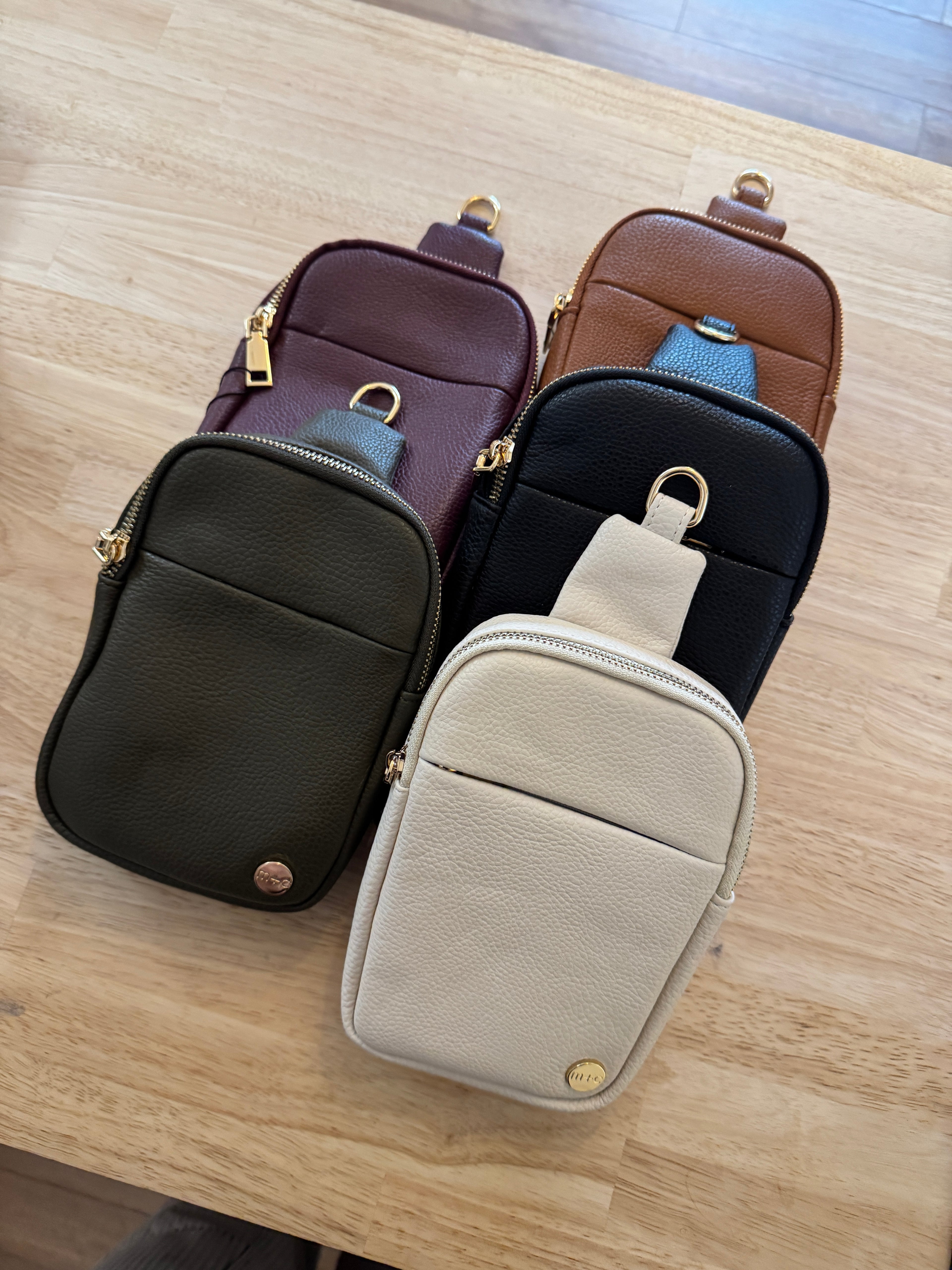 Vegan Leather Small Crossbody