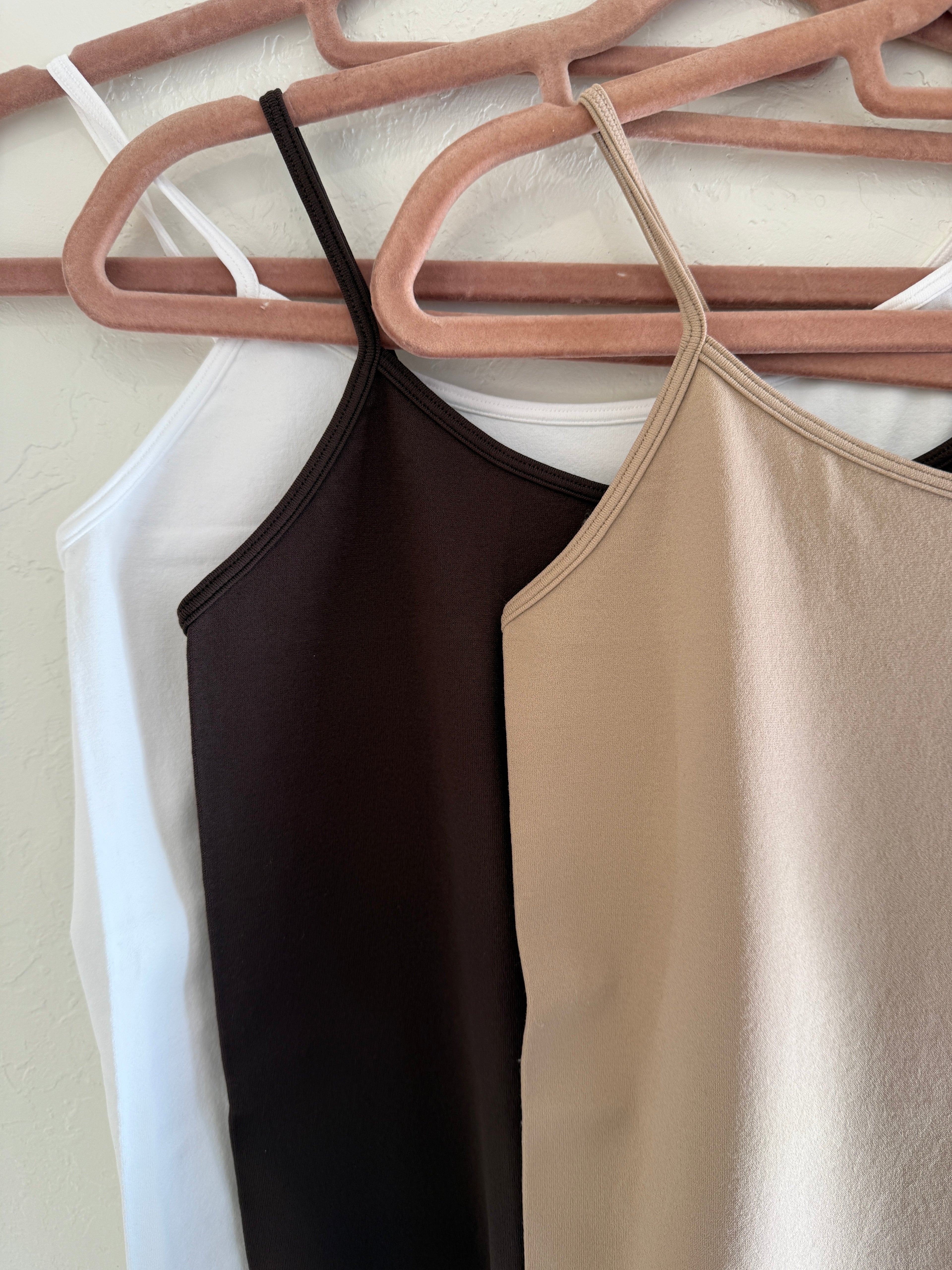 Basic Full Length Cami (multiple colors)