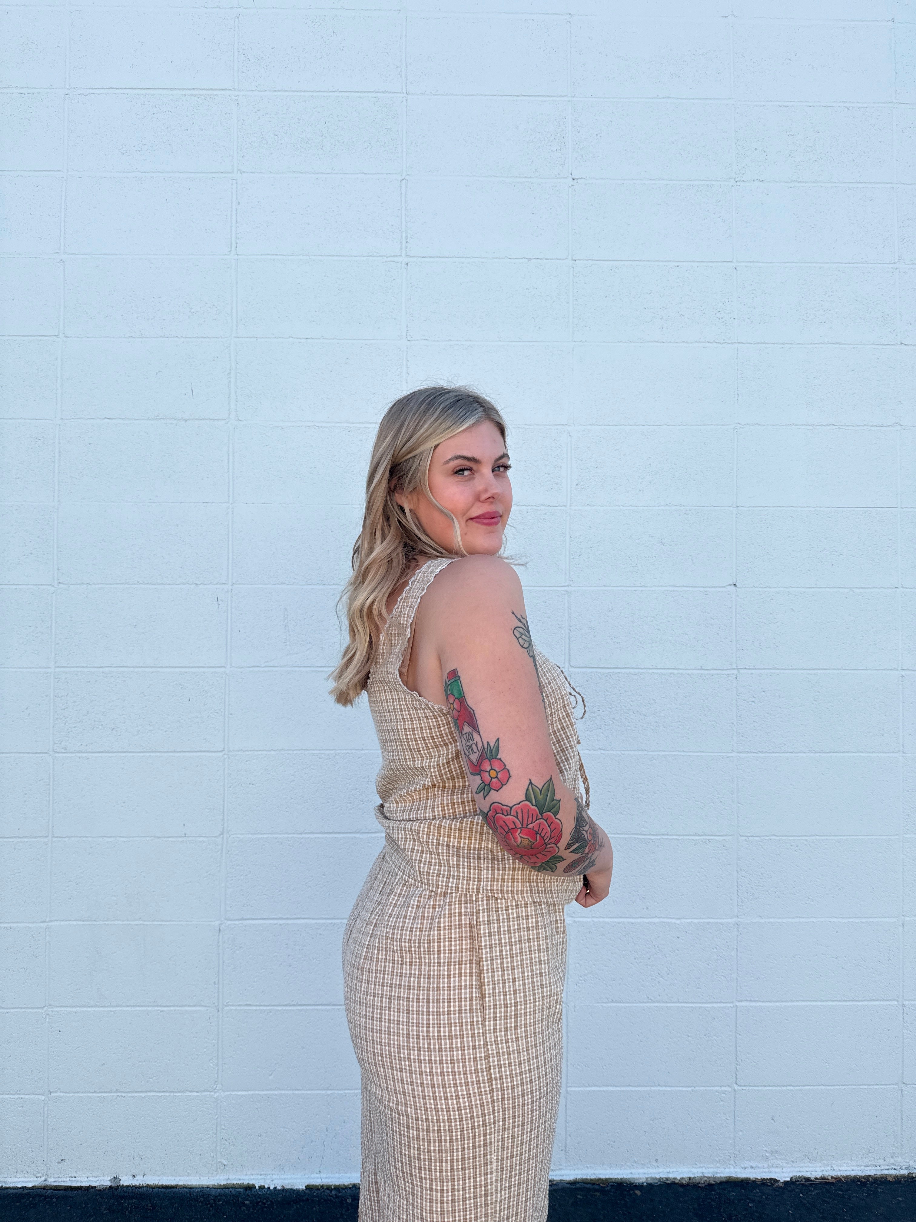 Glow + Gingham Set