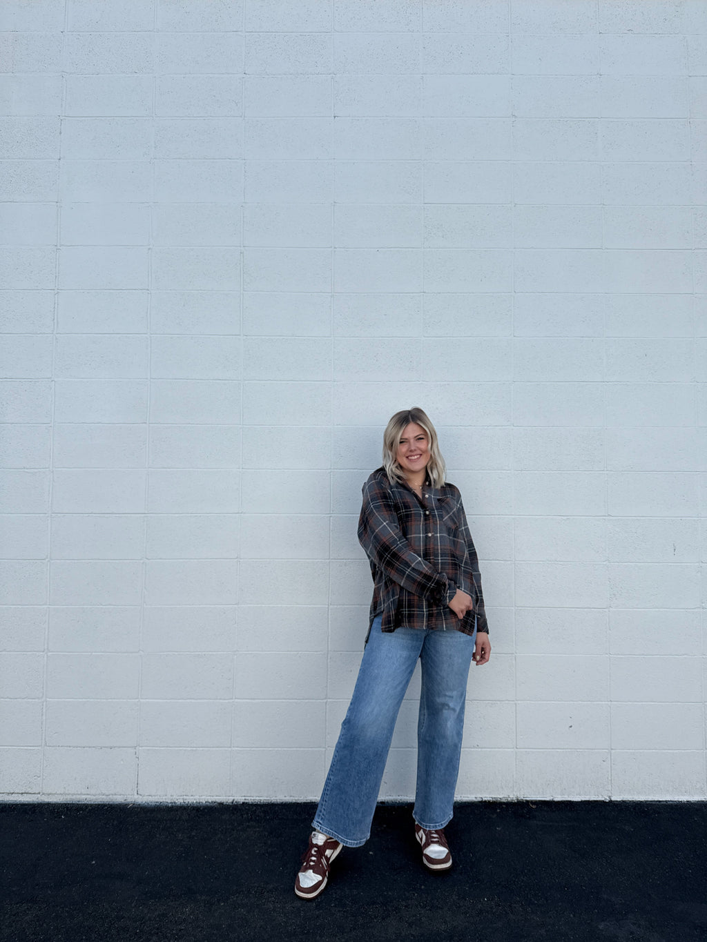 Devin High Rise Wide Leg Jean