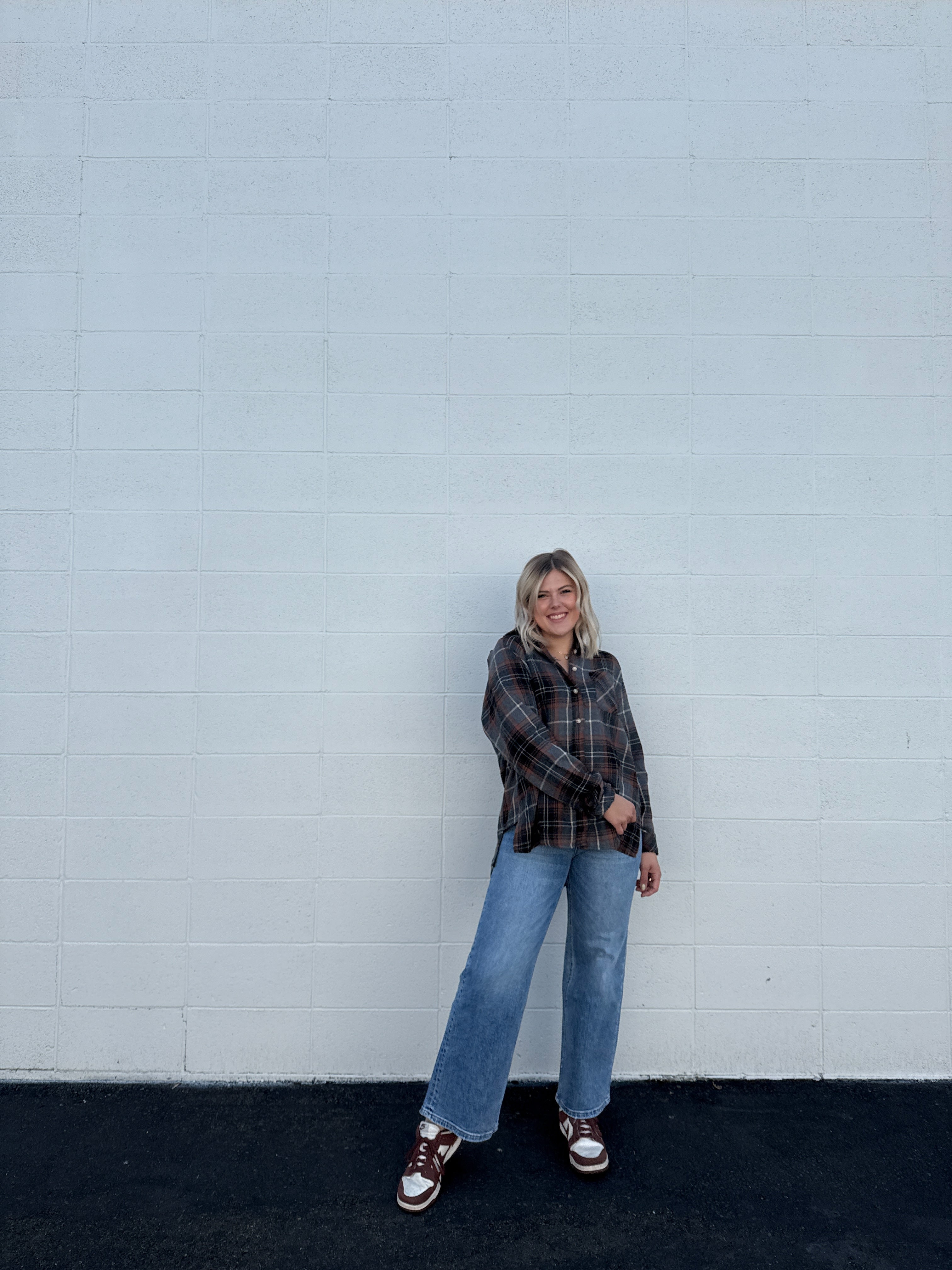 Devin High Rise Wide Leg Jean