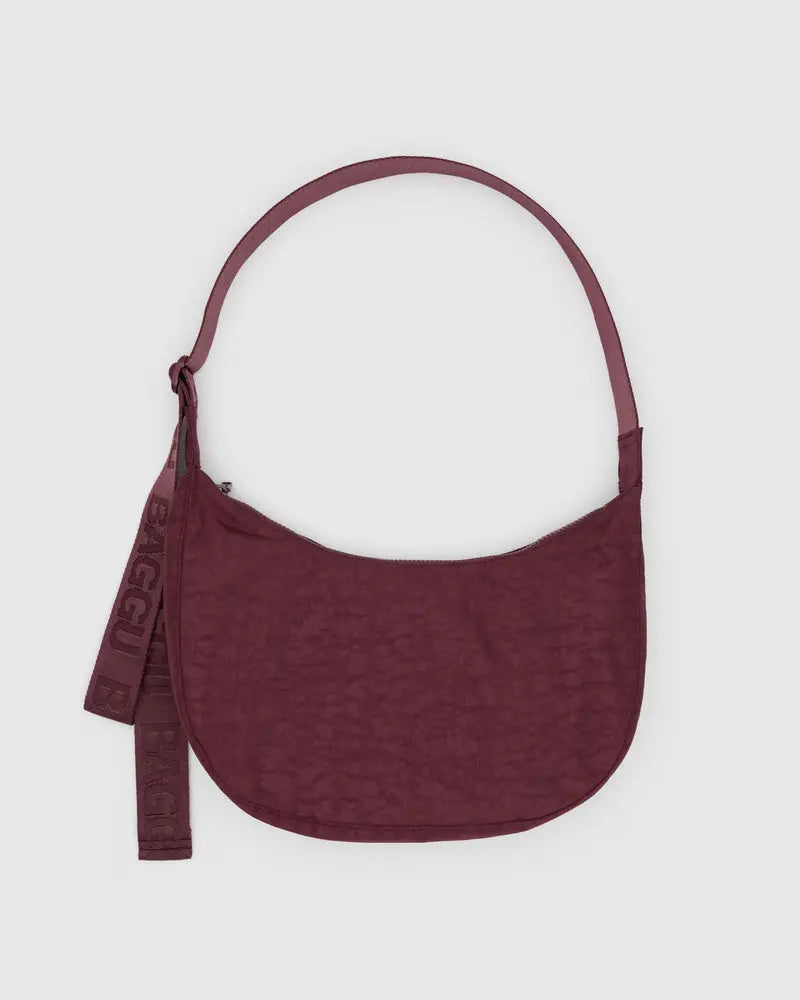 Baggu Medium Crescent Bag - Mahogany