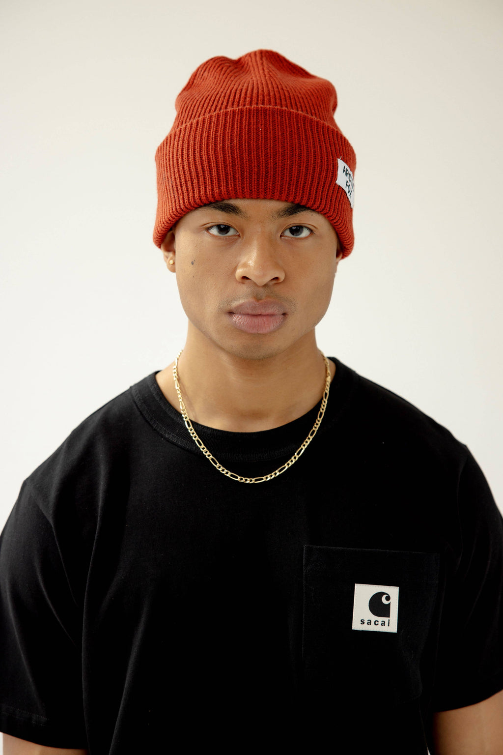 Recycled Bottle Beanie - Deep Terracotta