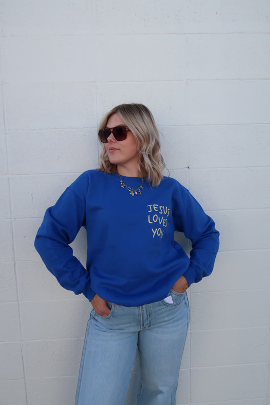 Jesus Loves You Crewneck