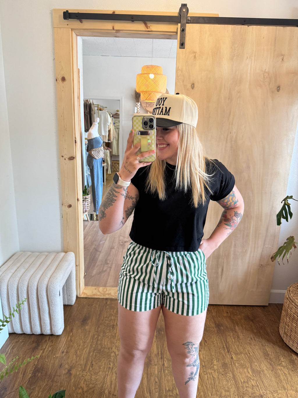 Sunny Days Striped Shorts (Multiple Colors)