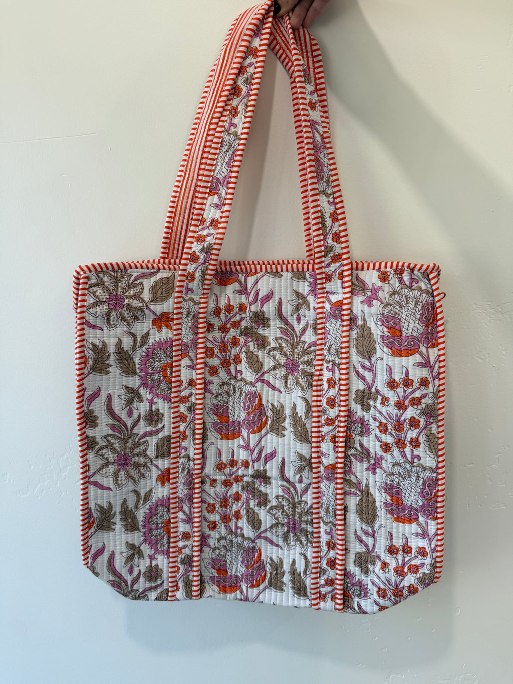 Quilted Tote Bags (Multiple Colors)