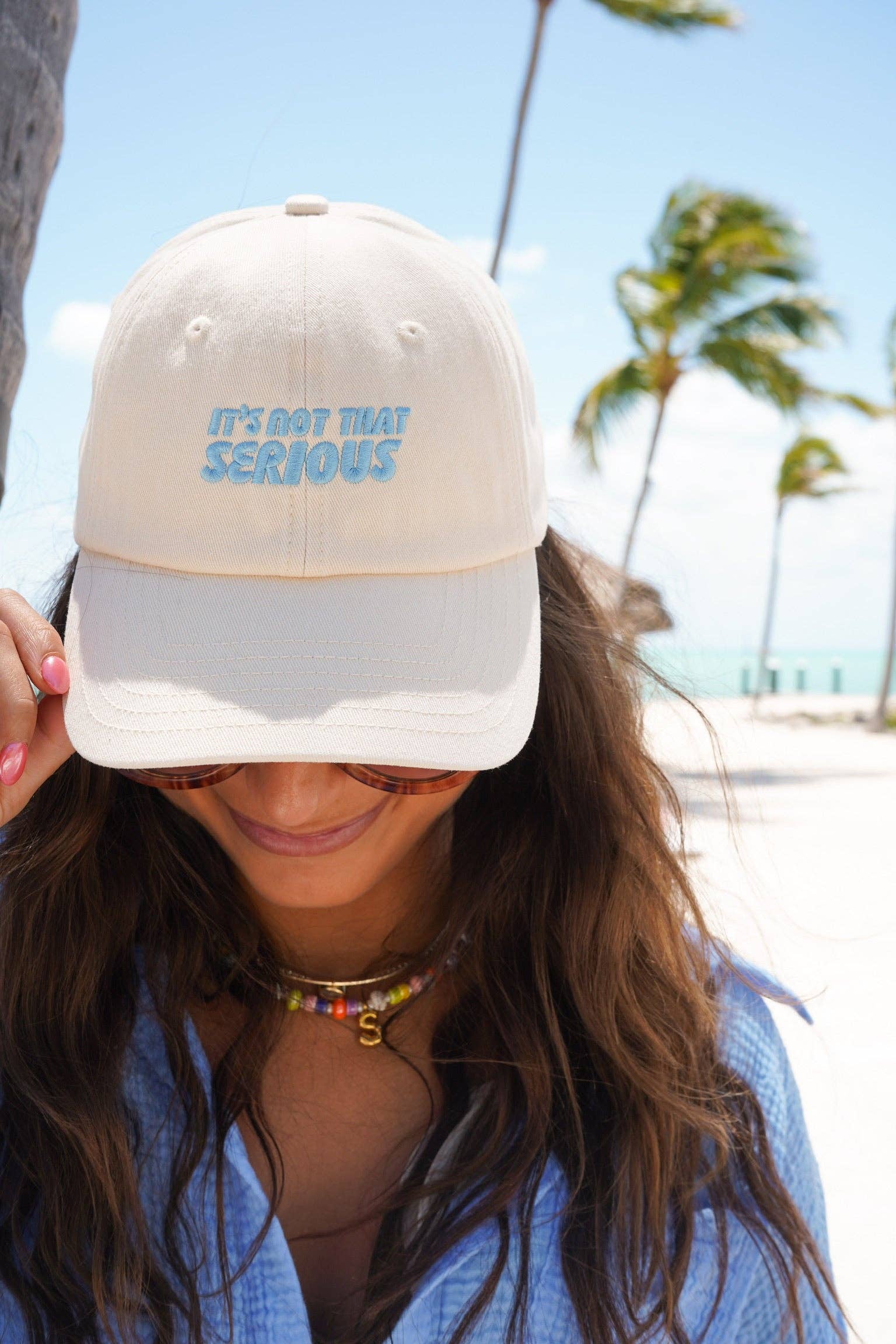 It's Not That Serious - Cream Dad Cap