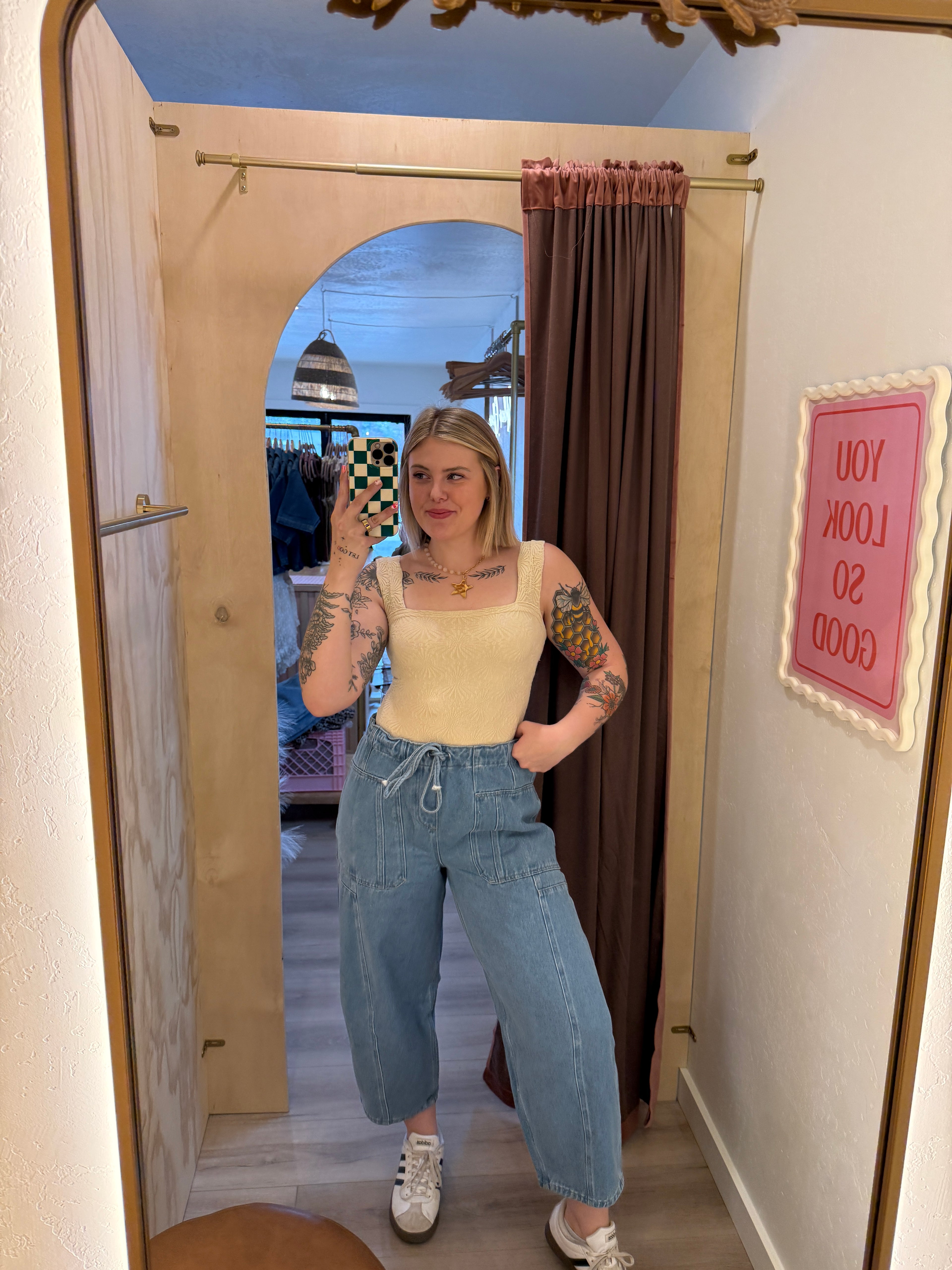 Everyday Ease Drawstring Barrel Pants