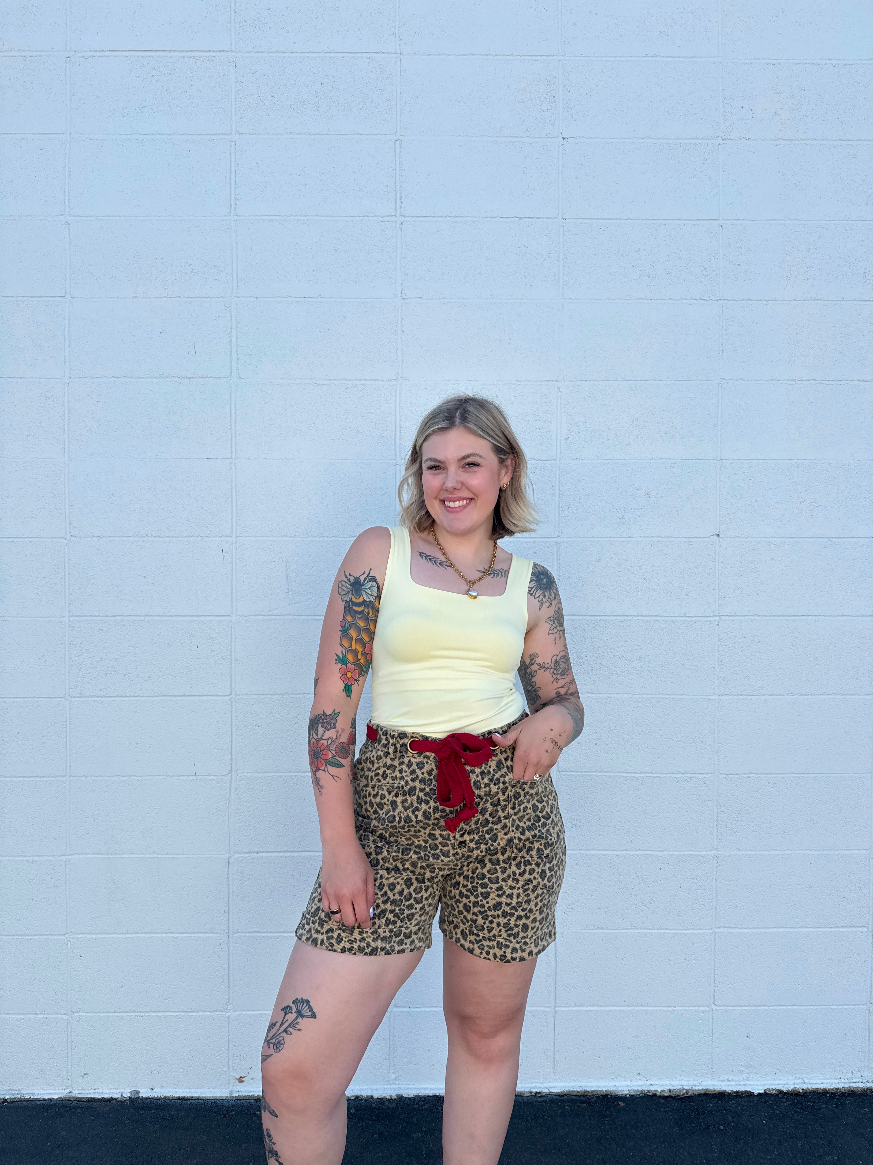 Heatwave Leopard Shorts