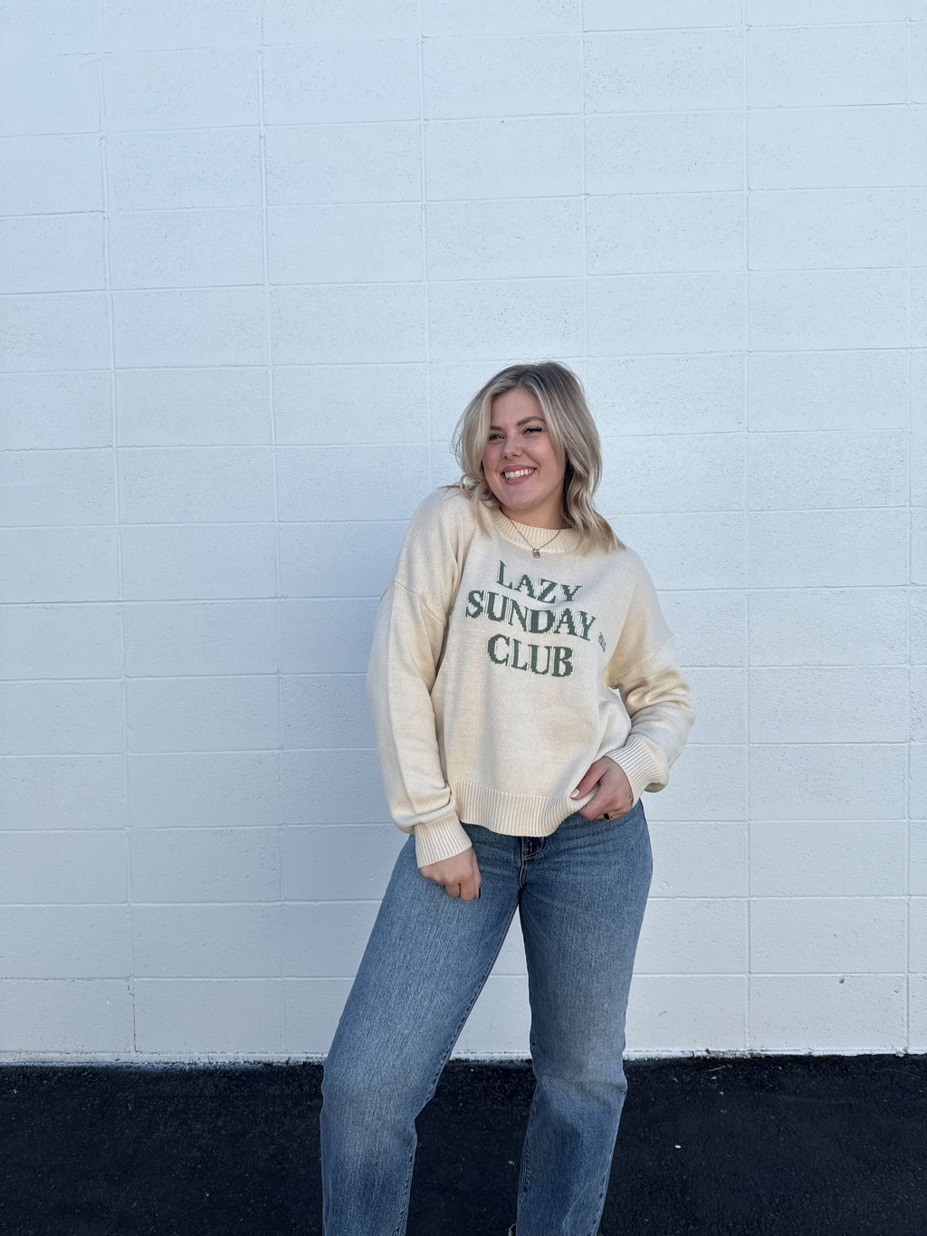 Lazy Sunday Club Sweater