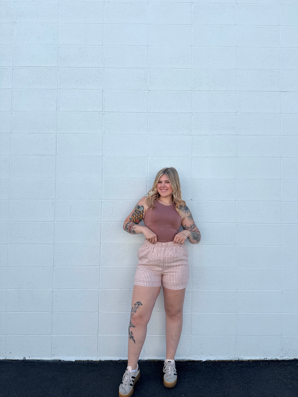 Double Lined Crop Tanks (Multiple Colors)