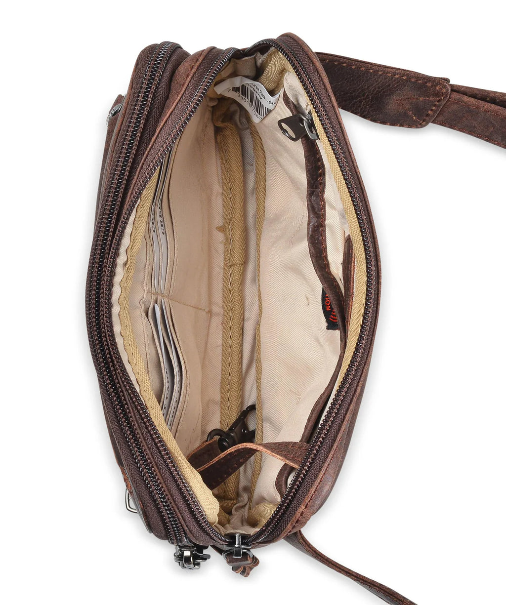 Lady Conceal - Kailey Leather Fanny Pack / Sling