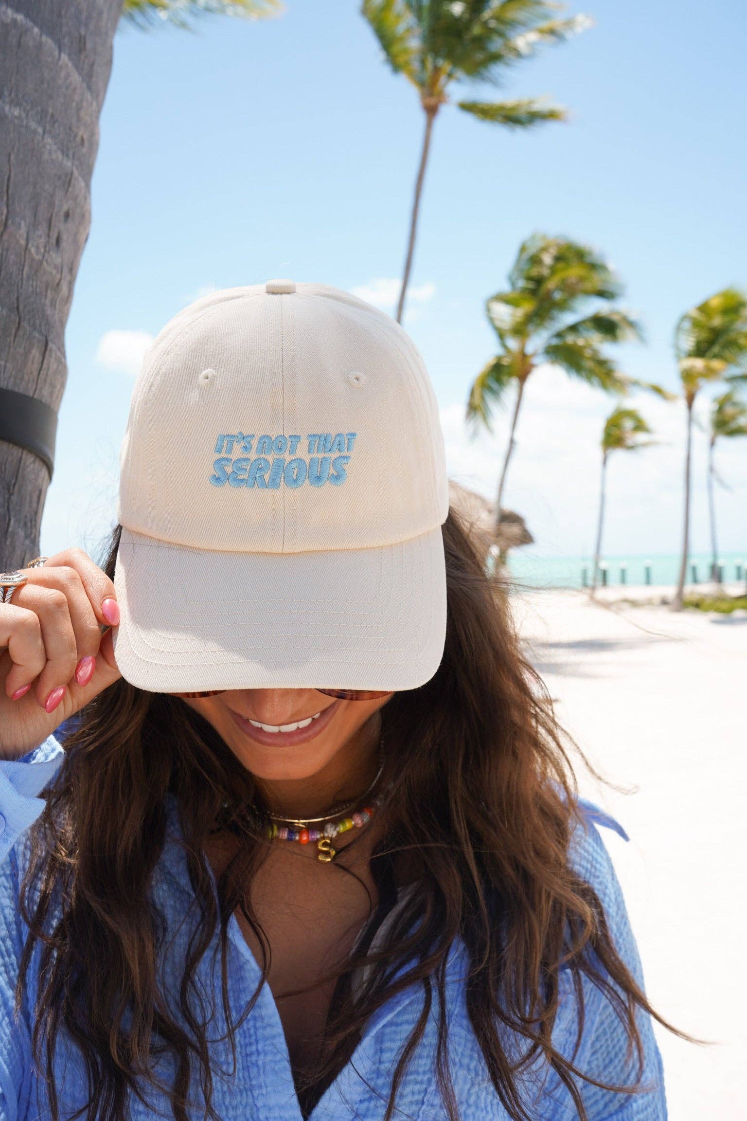 It's Not That Serious - Cream Dad Cap