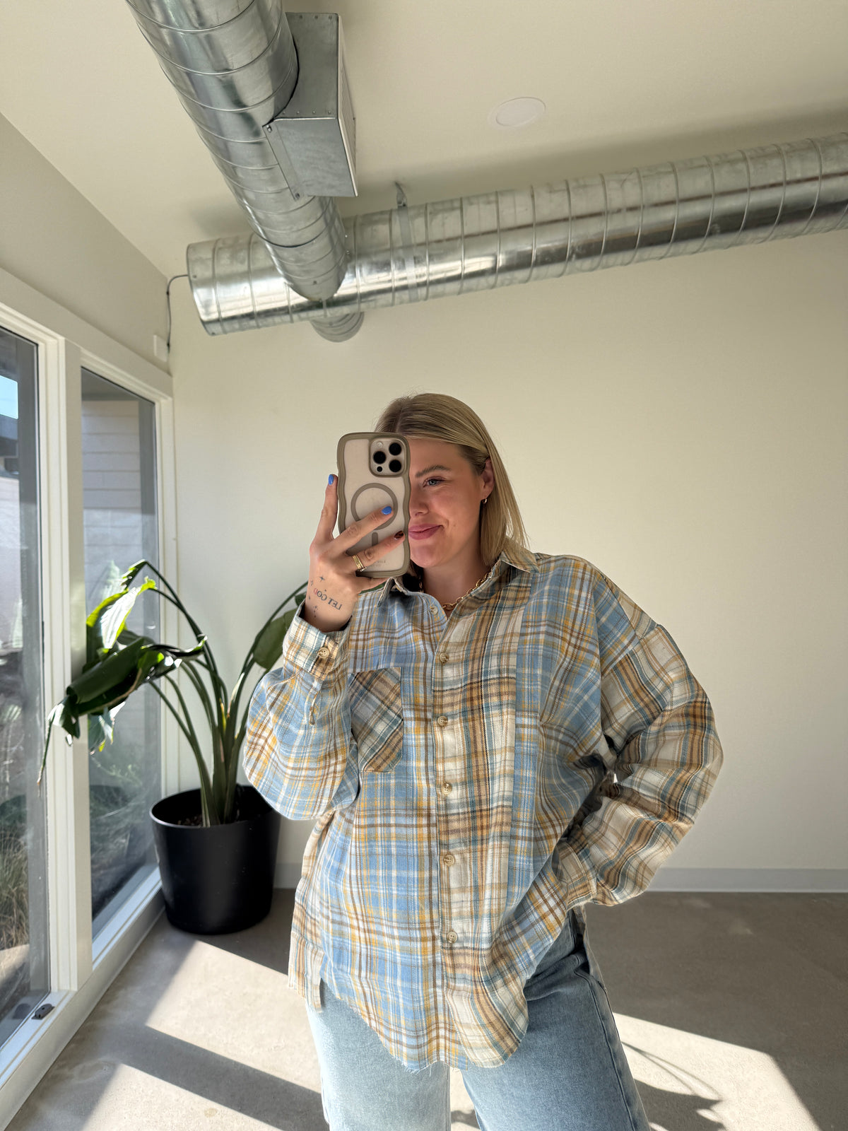 Kallie Oversized Flannel