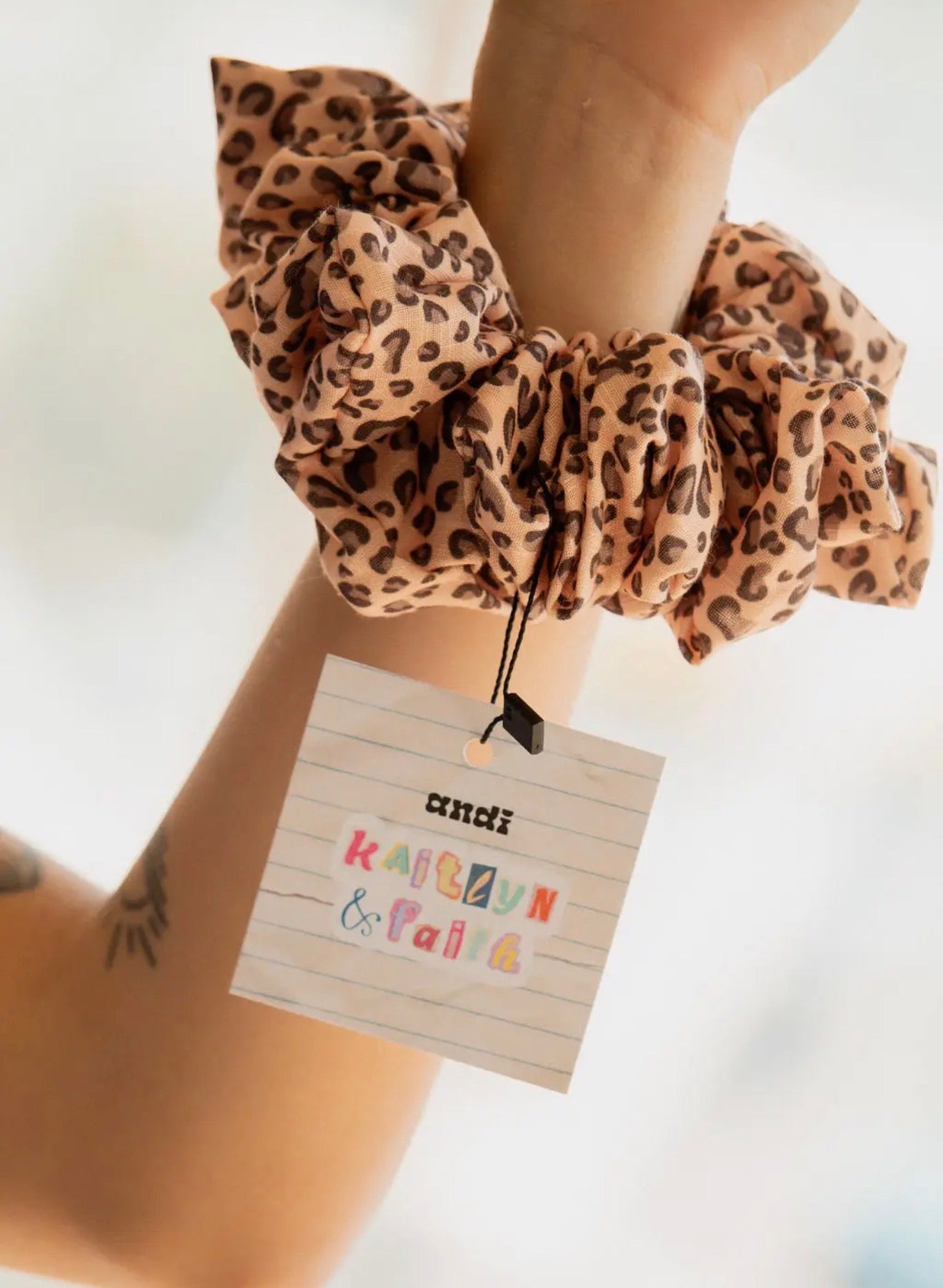 Spotted Style Scrunchie