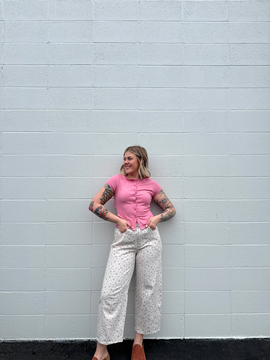 Floral Daydream Wide Leg Pants