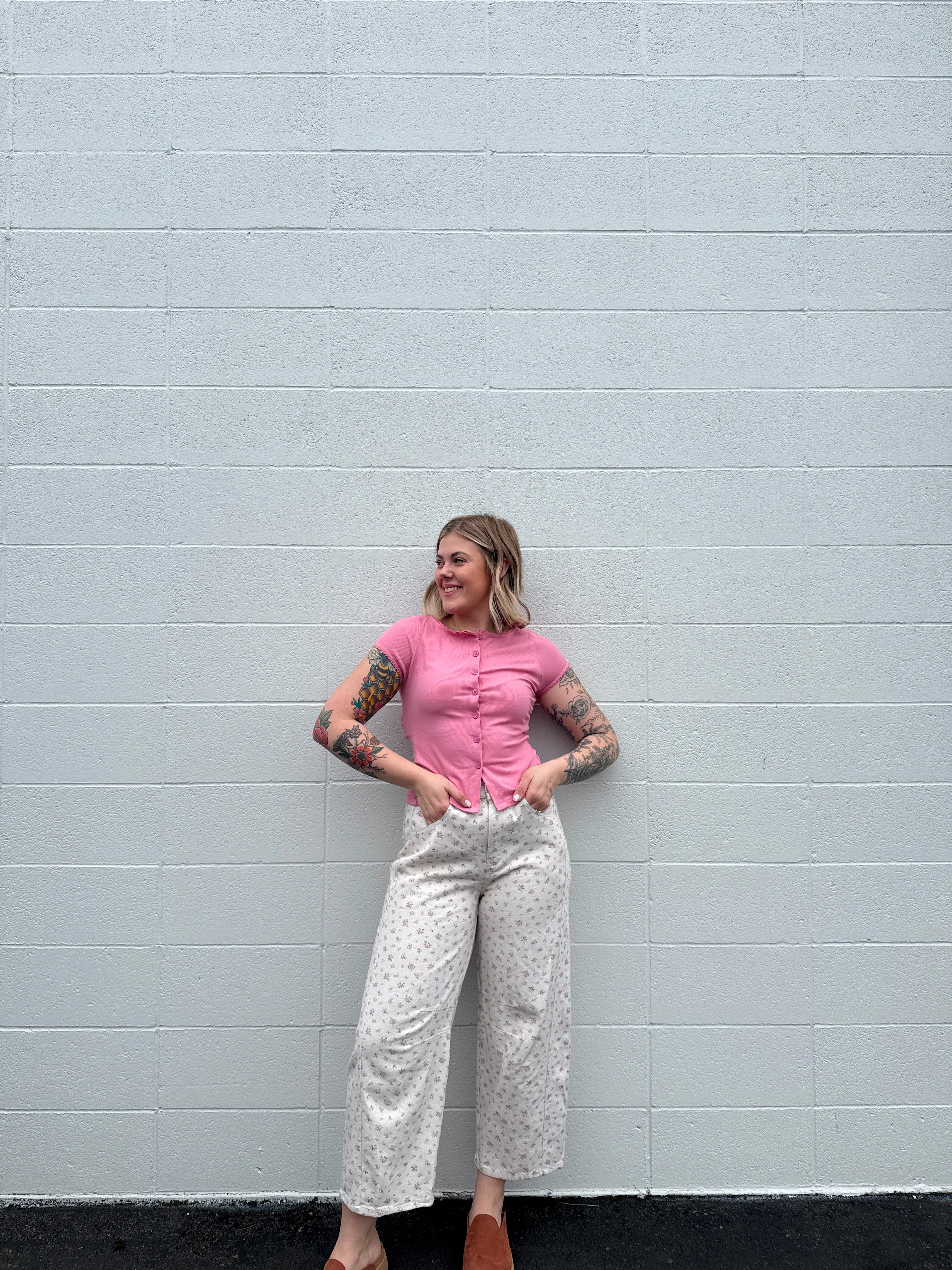 Floral Daydream Wide Leg Pants