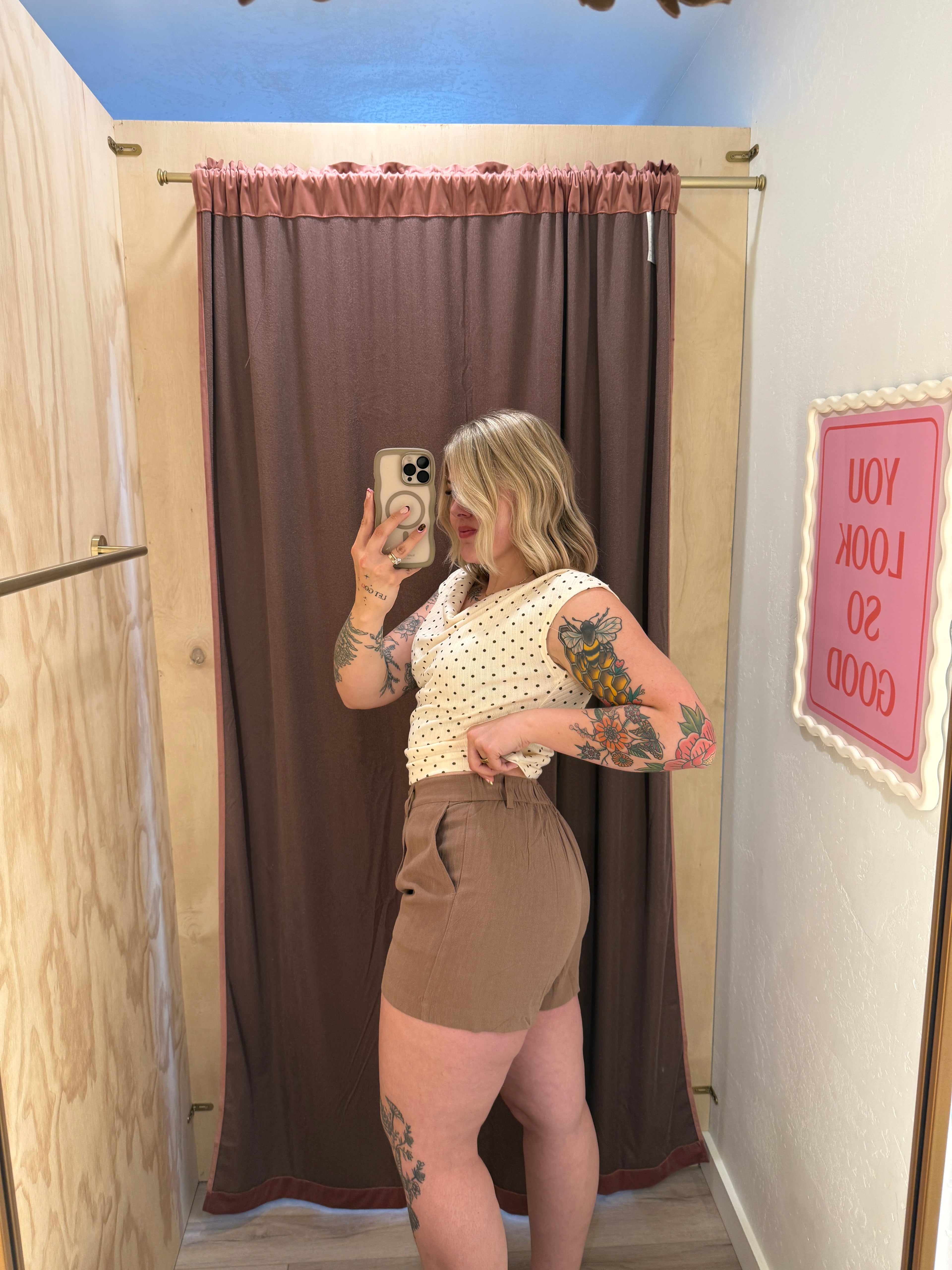 Golden Hour Linen Blend Shorts (Multiple Colors)