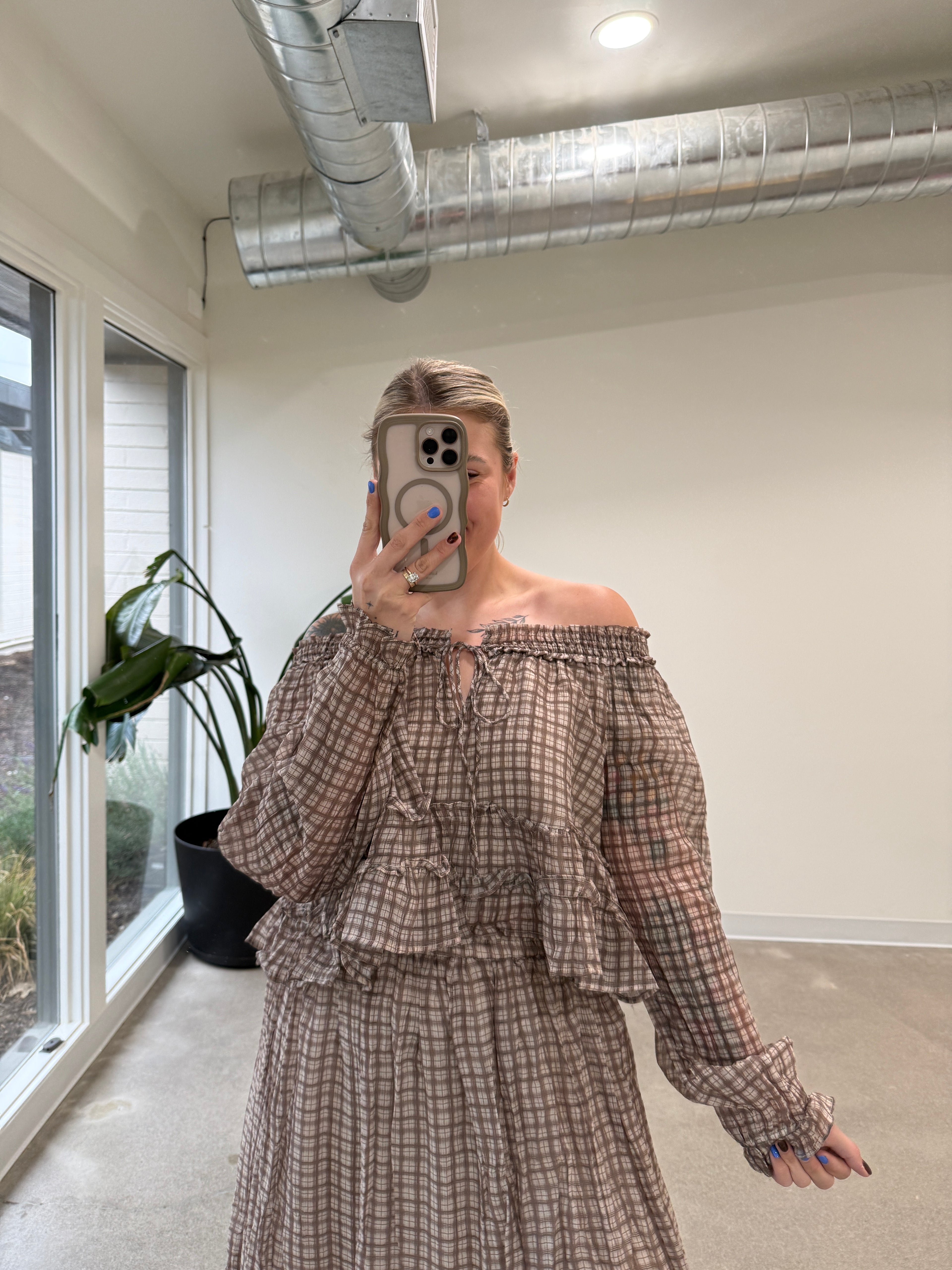 The Marlowe Top - Brown
