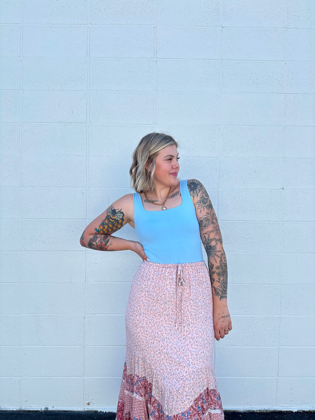 Freshly Picked Floral Maxi Skirt