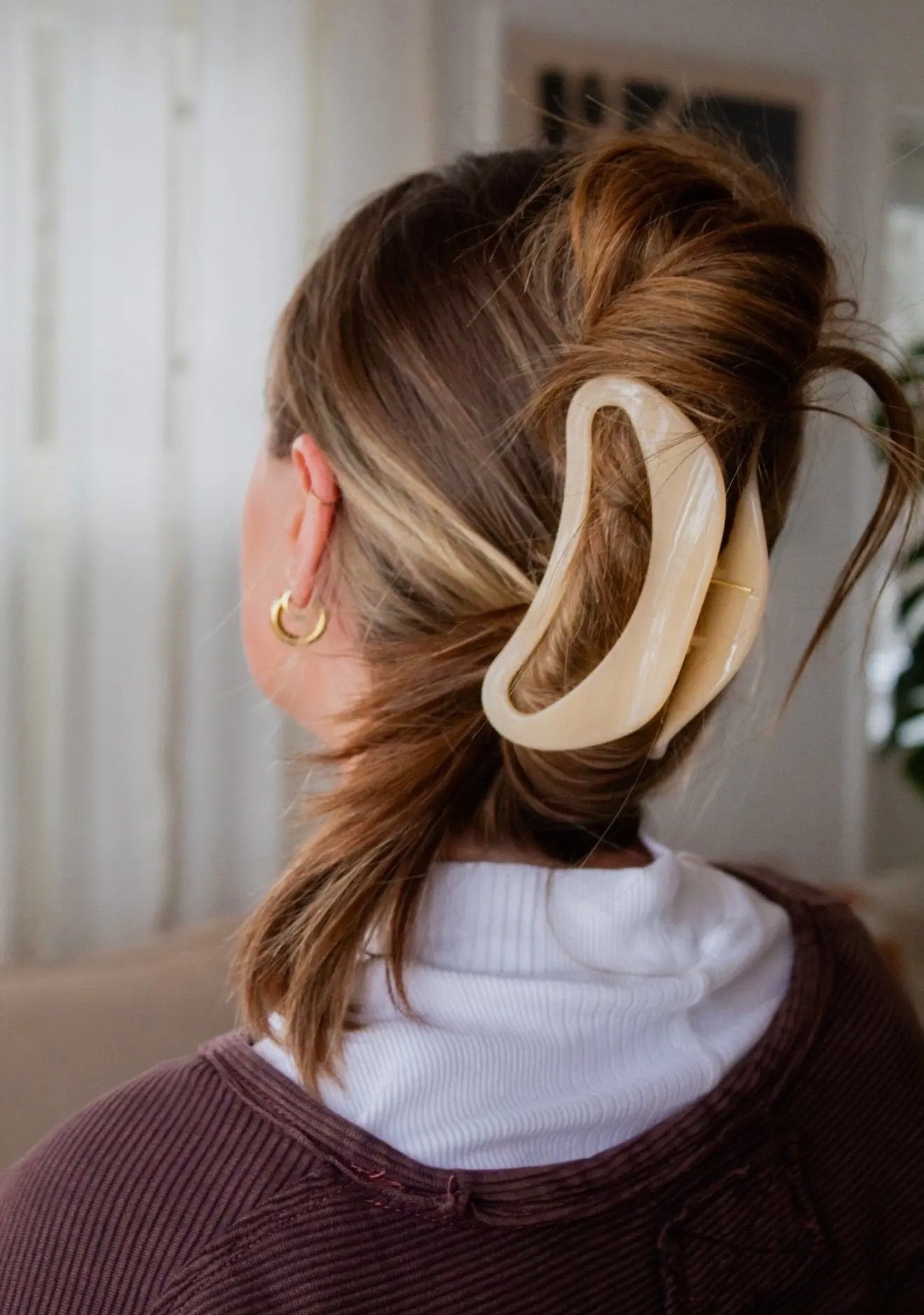 XL Cut Out Jelly Claw Clips (Multiple Colors)