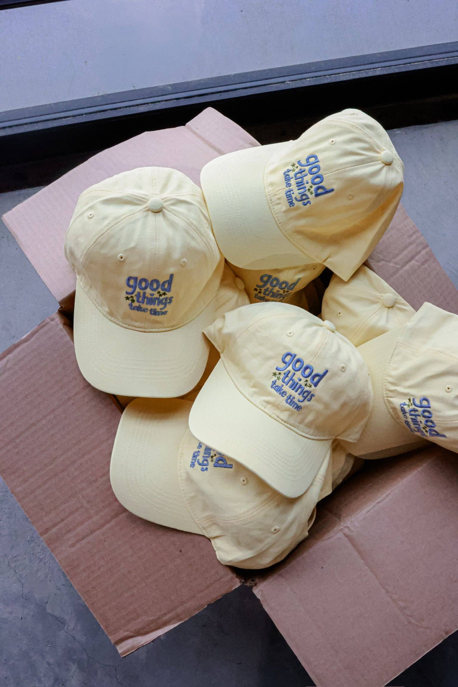 Good Things Take Time Dad Hat