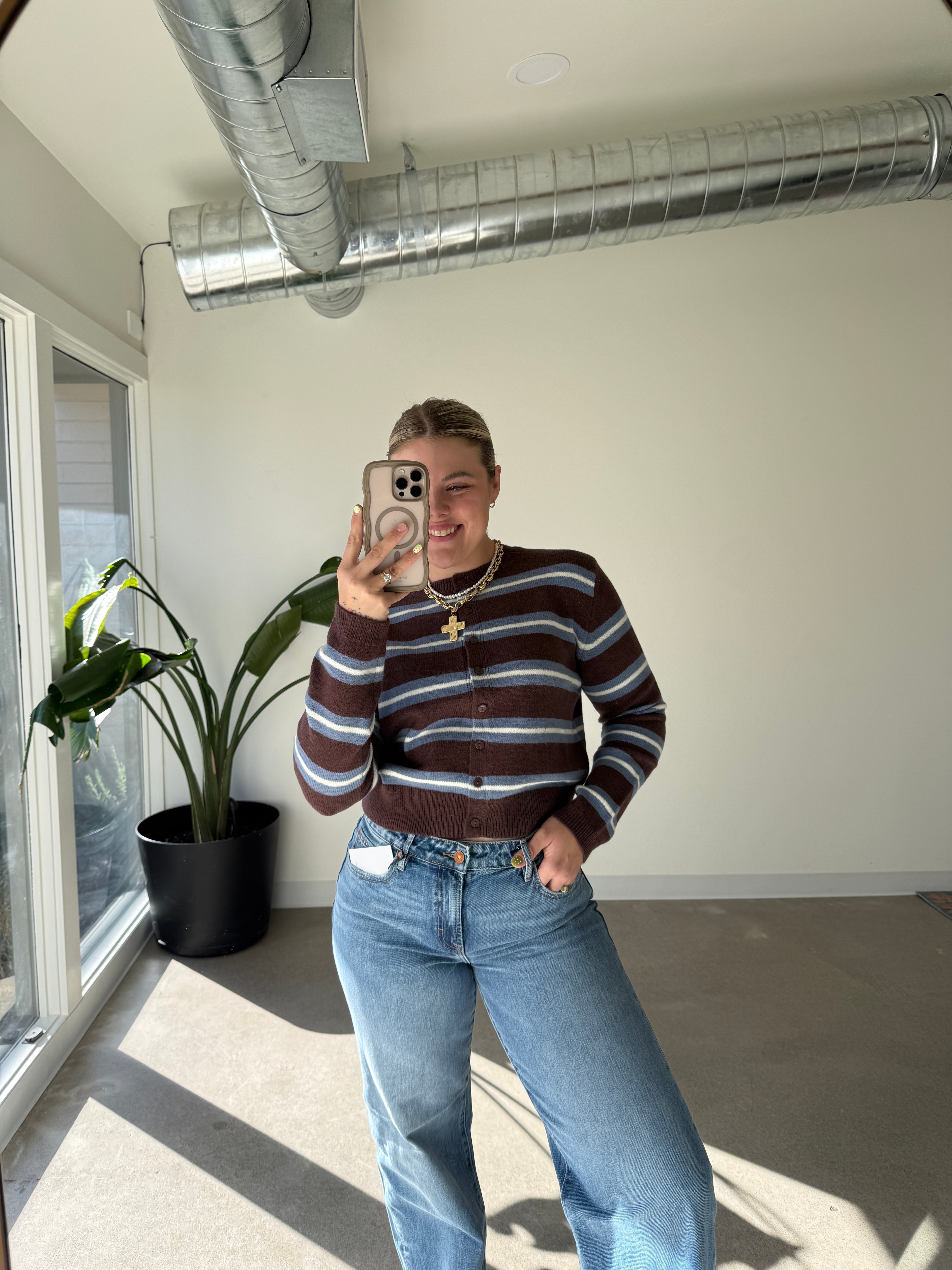Slow Morning Striped Cardigan