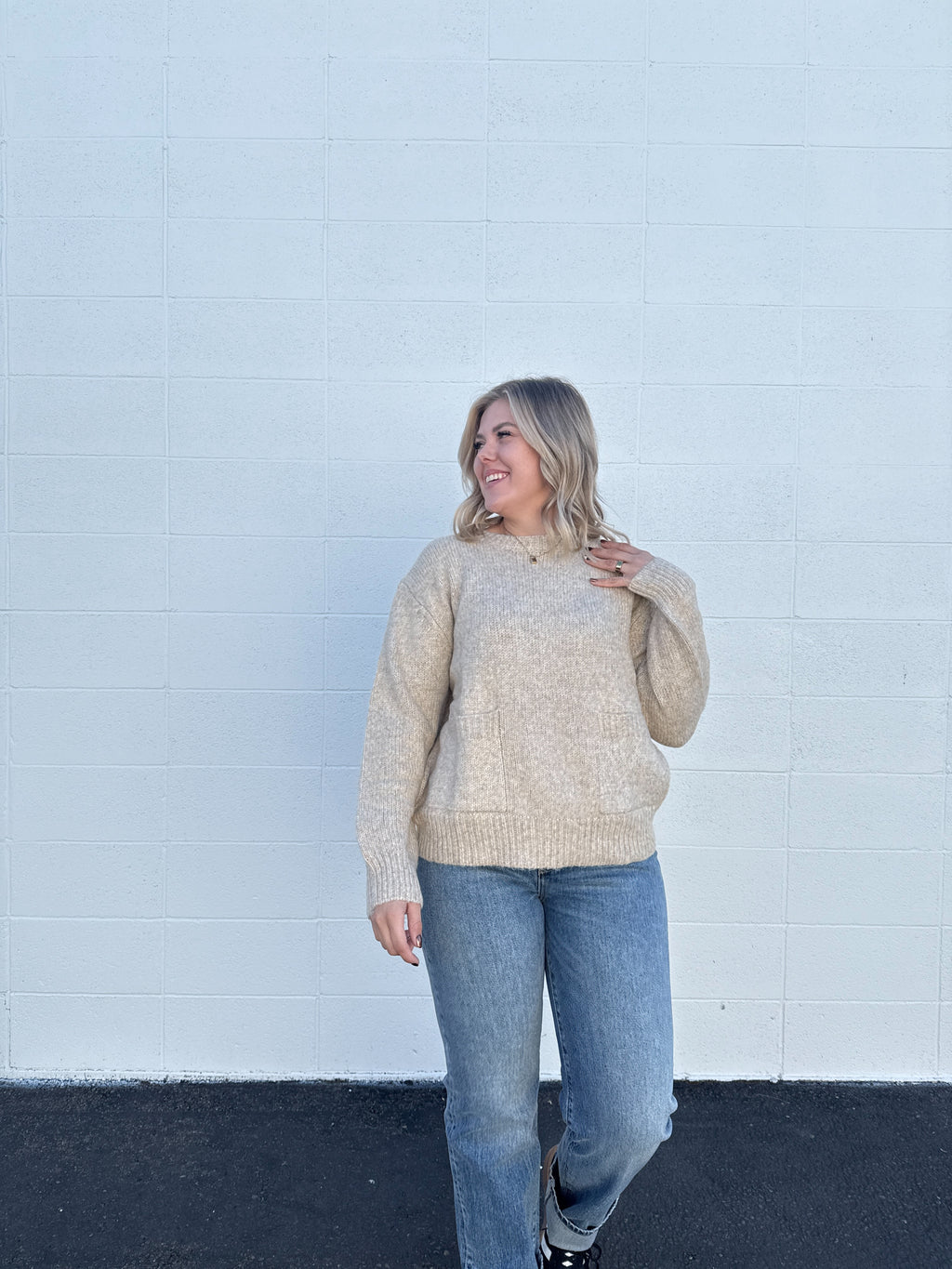 Cider Nights Pocket Sweater