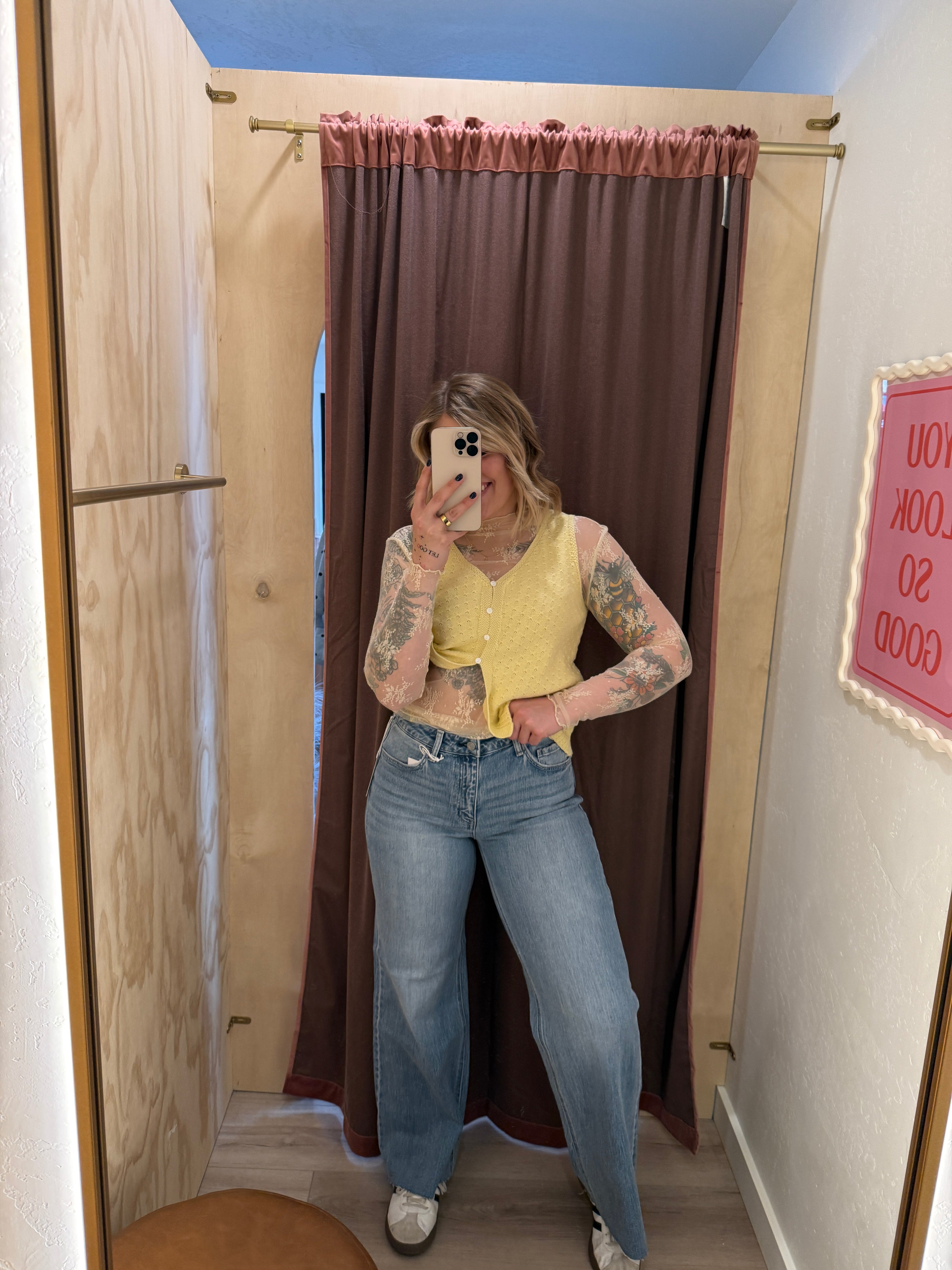 Olivia High Rise Wide Raw Hem Jeans