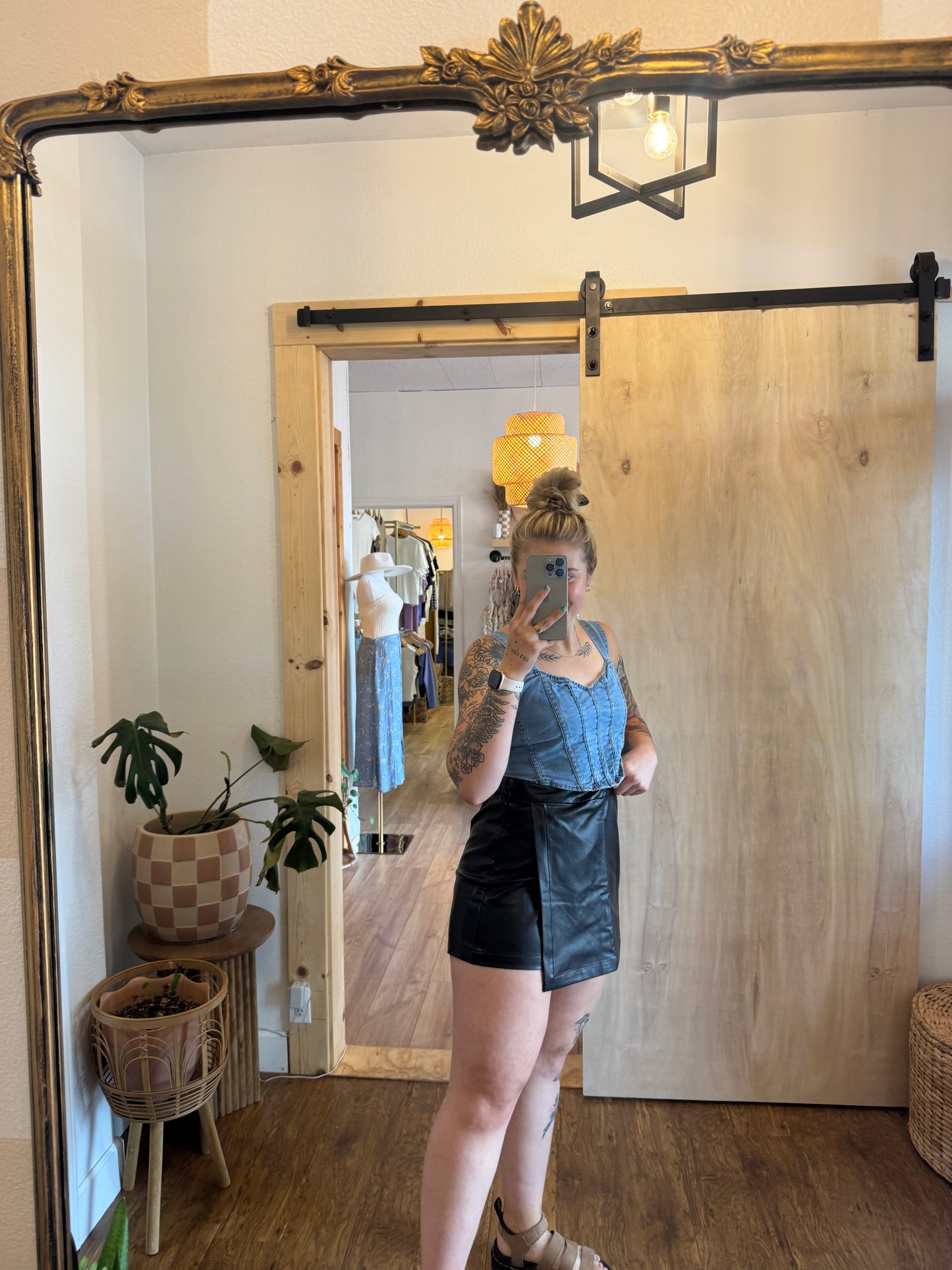 All in Black Skort