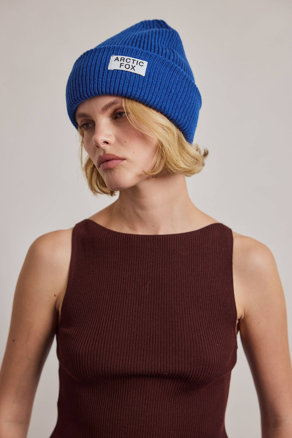 Recycled Bottle Beanie - Ocean Blue