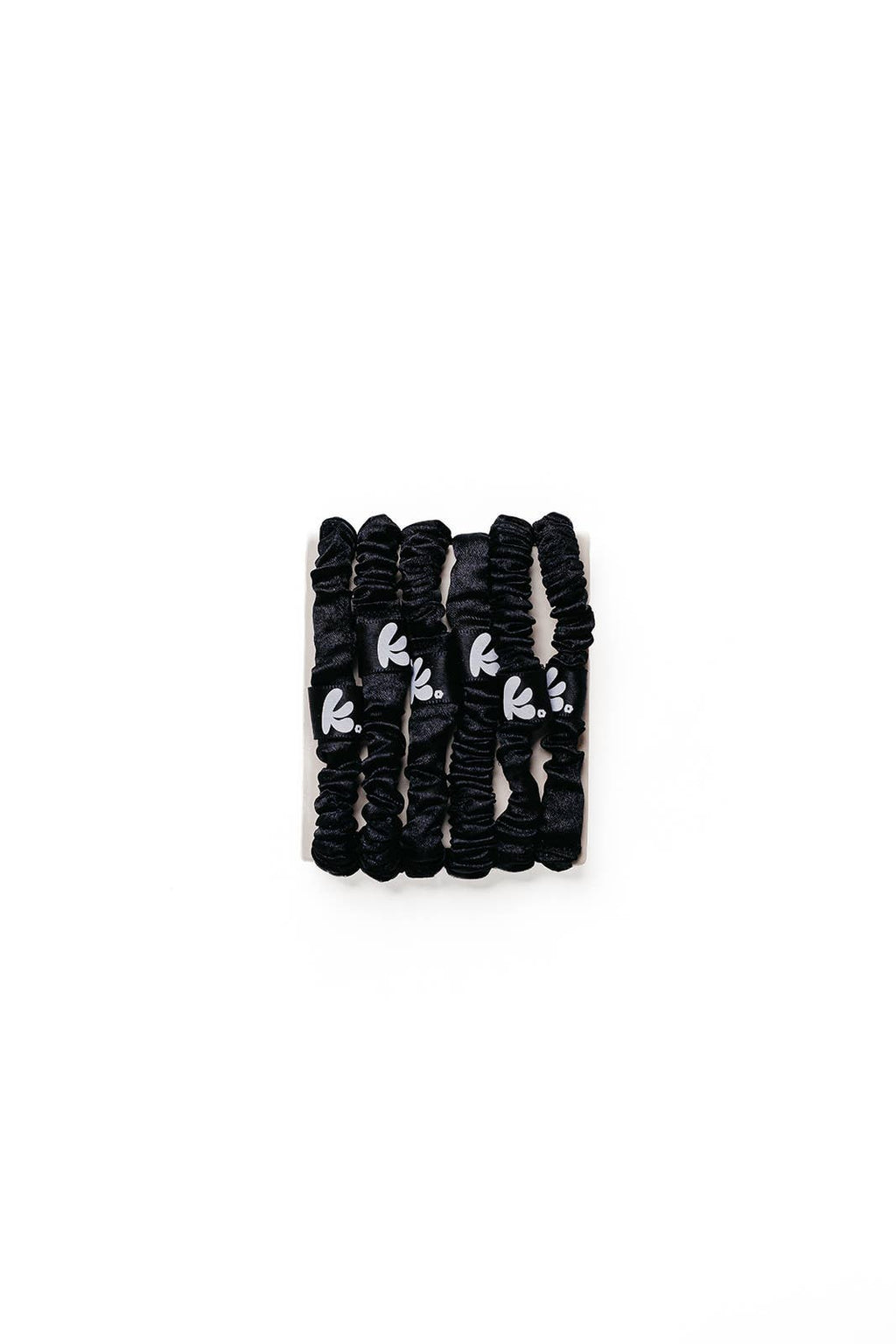 Skinny Sleep Scrunchies 6 Pack (Multiple Colors)