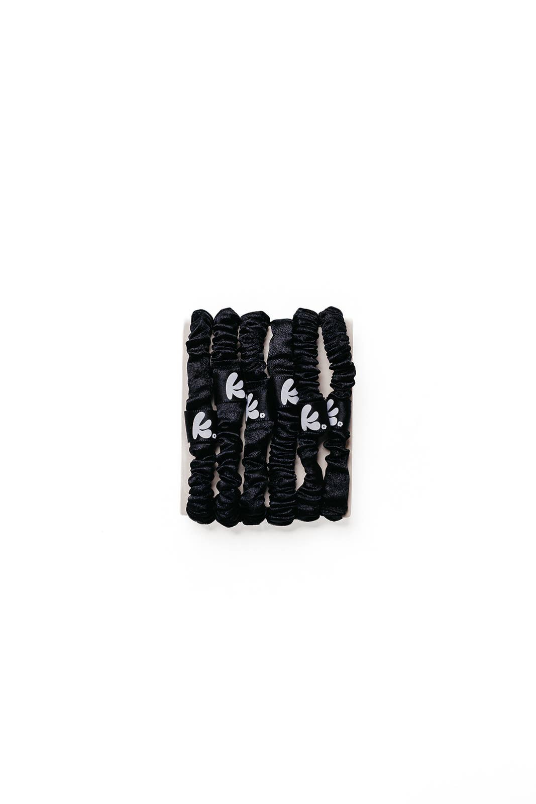 Skinny Sleep Scrunchies 6 Pack (Multiple Colors)