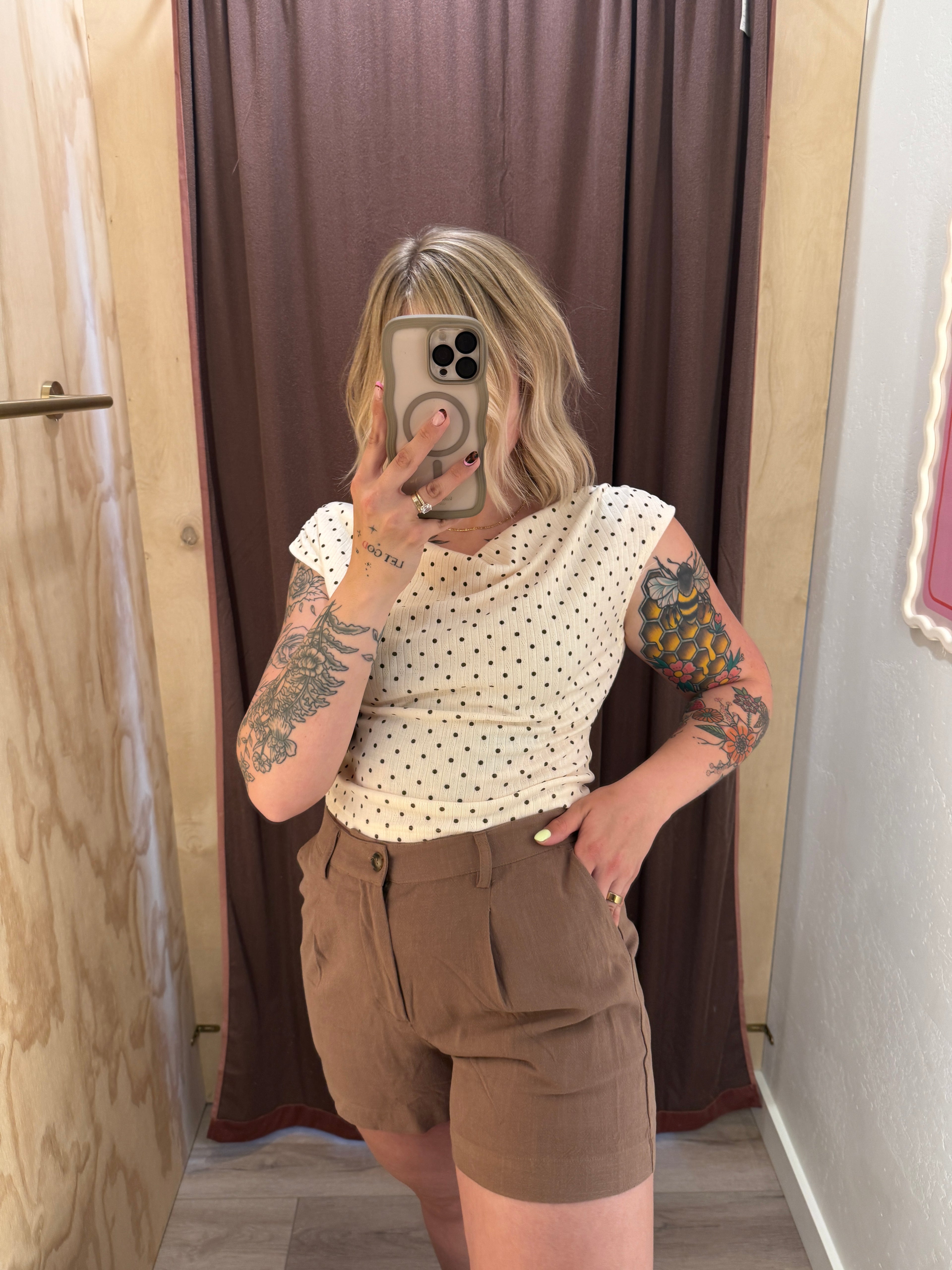 Golden Hour Linen Blend Shorts (Multiple Colors)