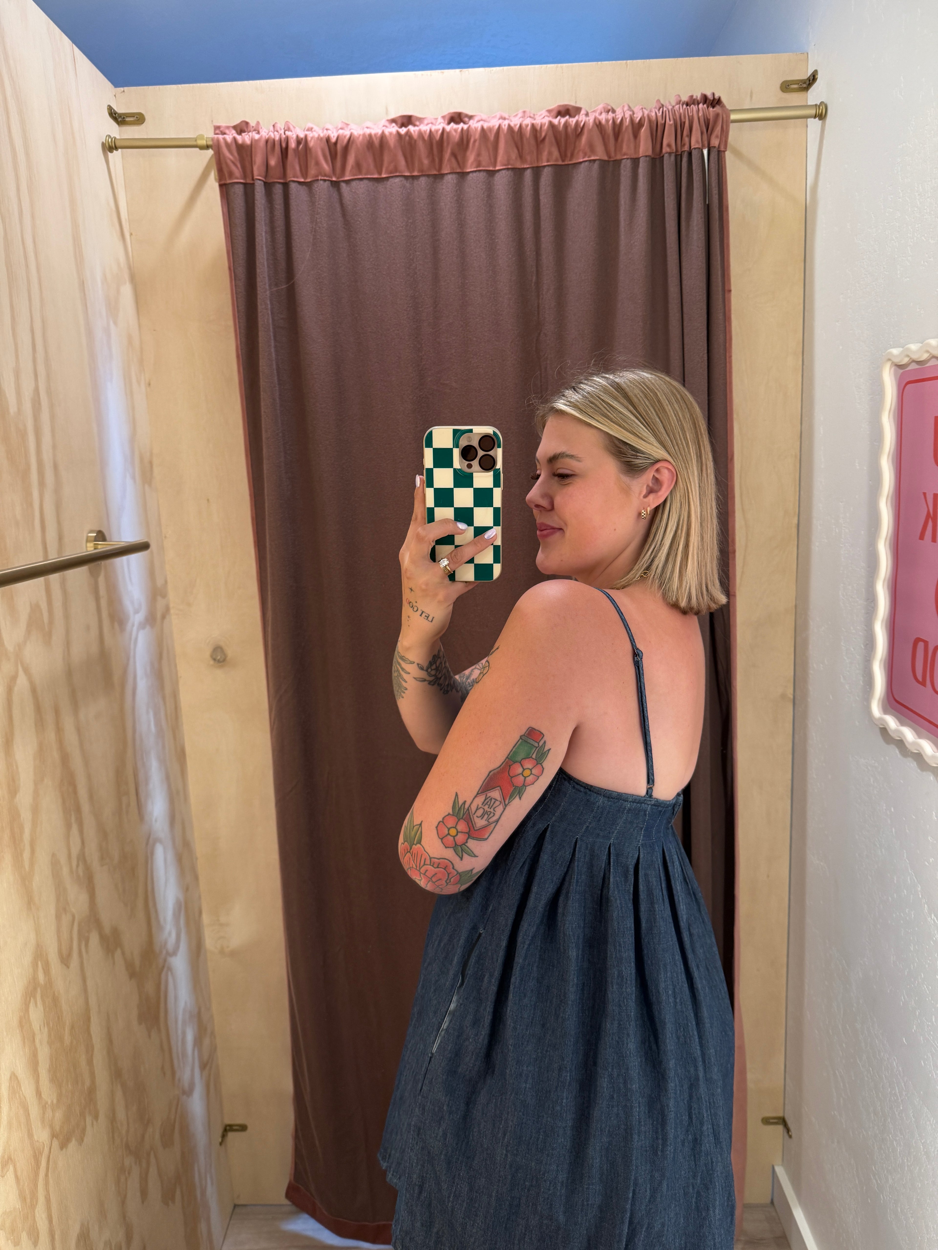 Indigo Breeze Dress