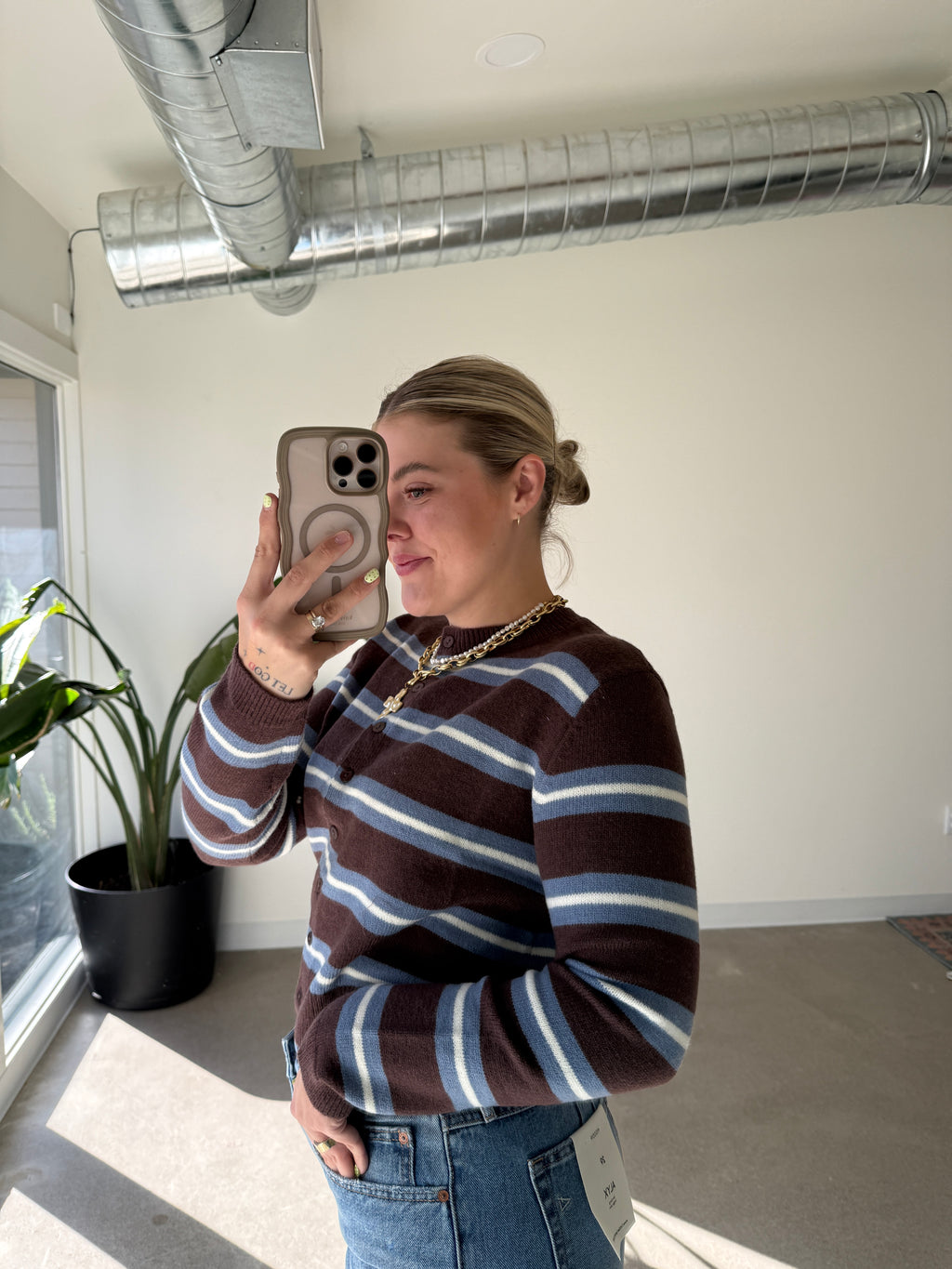 Slow Morning Striped Cardigan