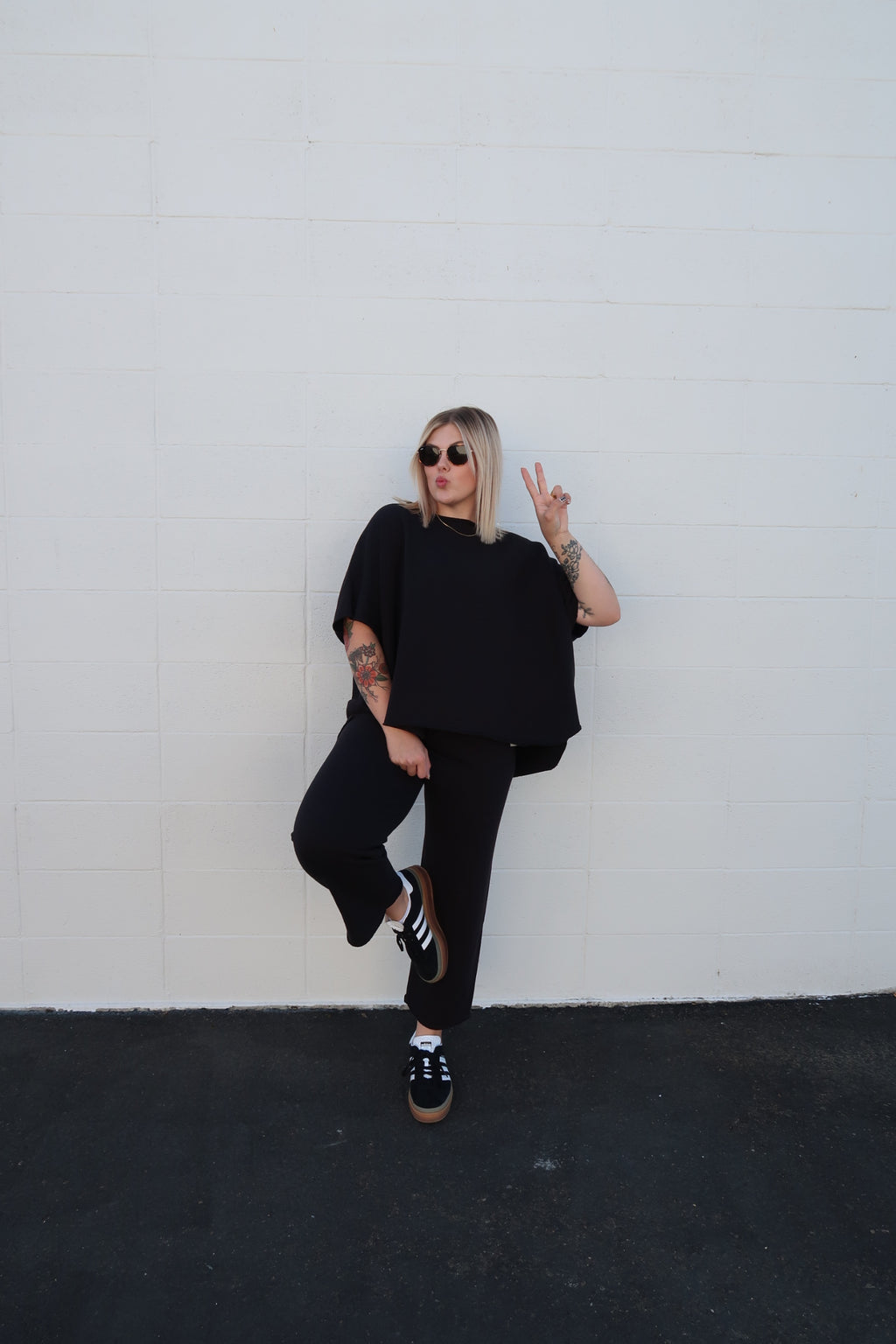 Malibu Vintage Fleece Dolman Top