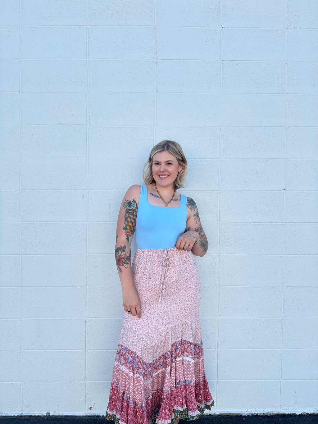 Freshly Picked Floral Maxi Skirt