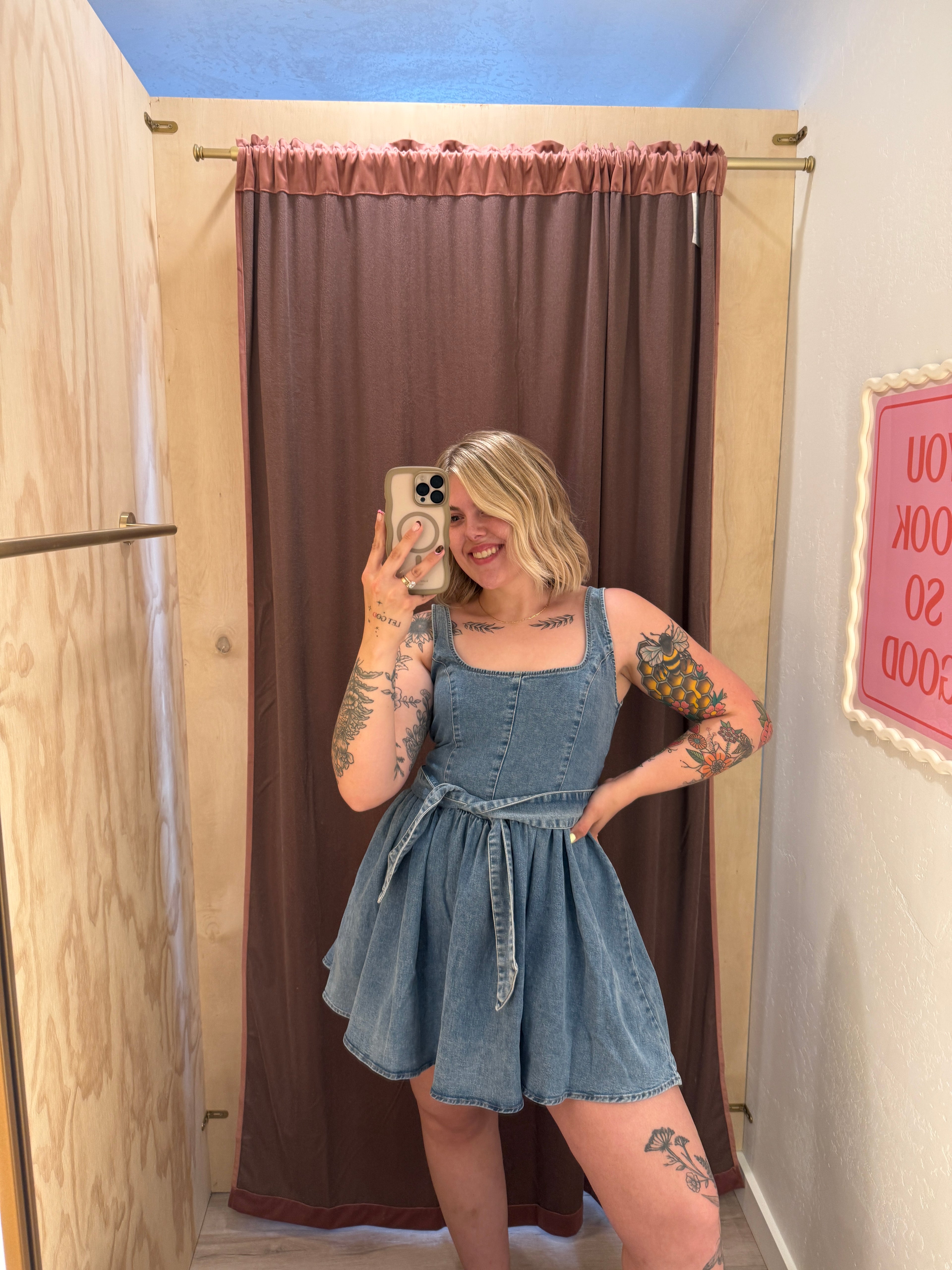 Daydream Denim Mini Dress