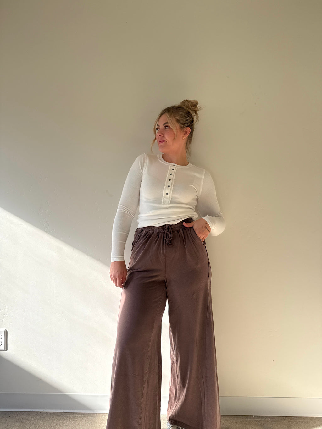 Wide Leg Lounge Pants (Multiple Colors)