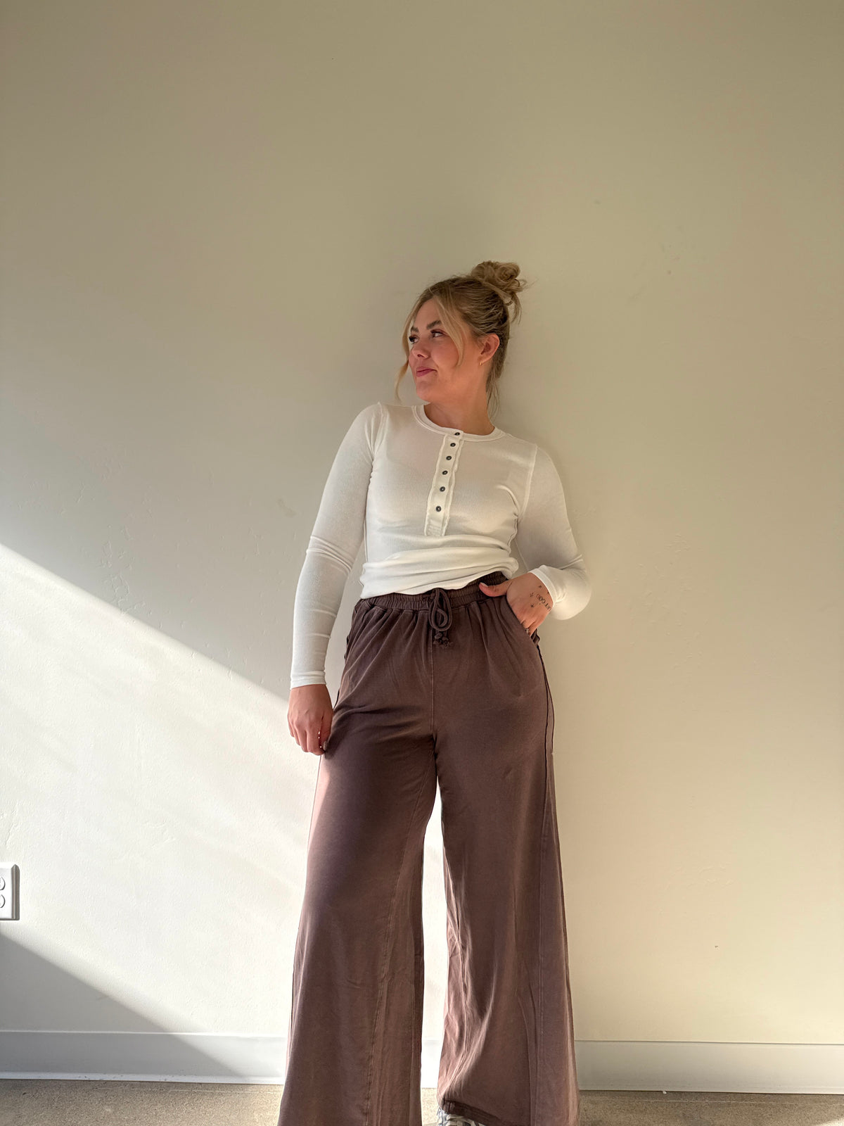 Wide Leg Lounge Pants (Multiple Colors)