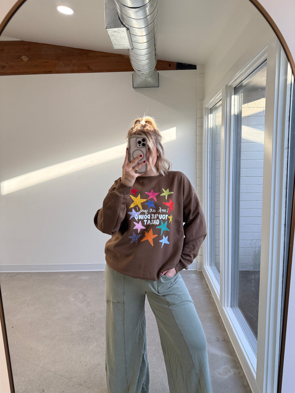 Look at You, You're Doing Great Sweatshirt