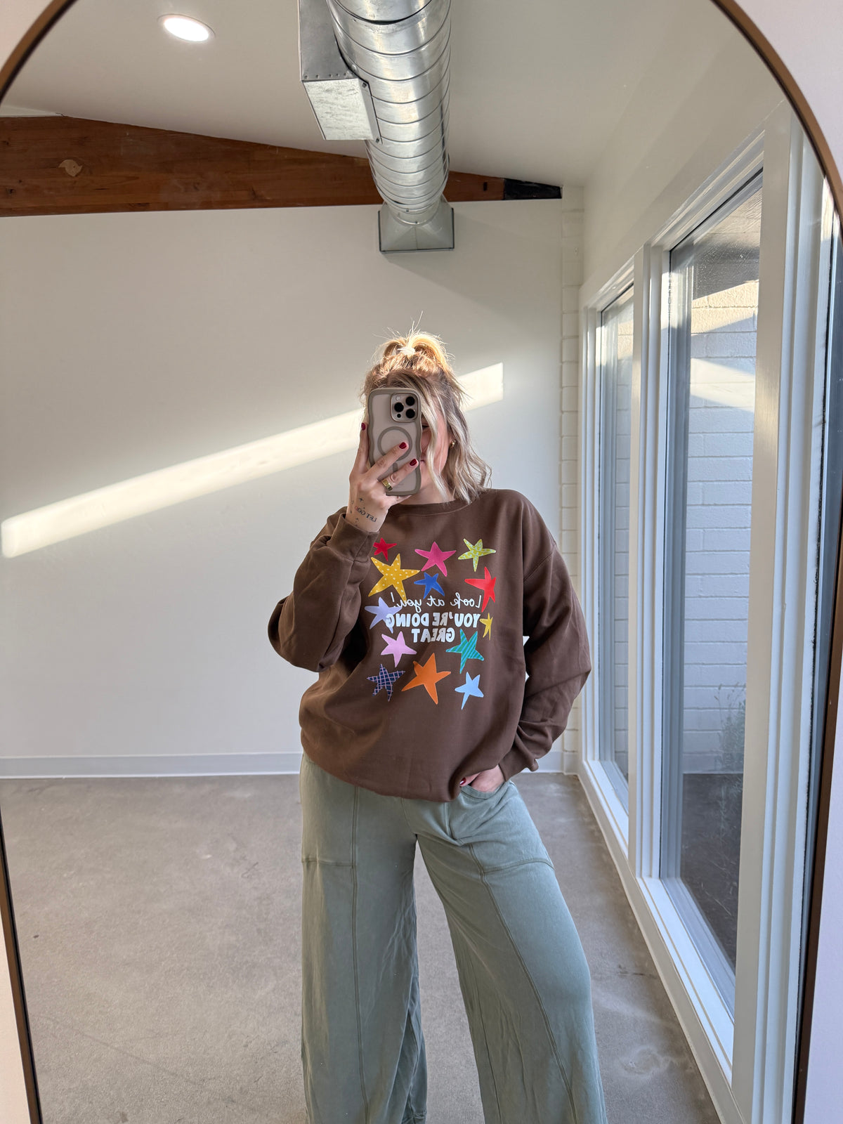 Look at You, You're Doing Great Sweatshirt