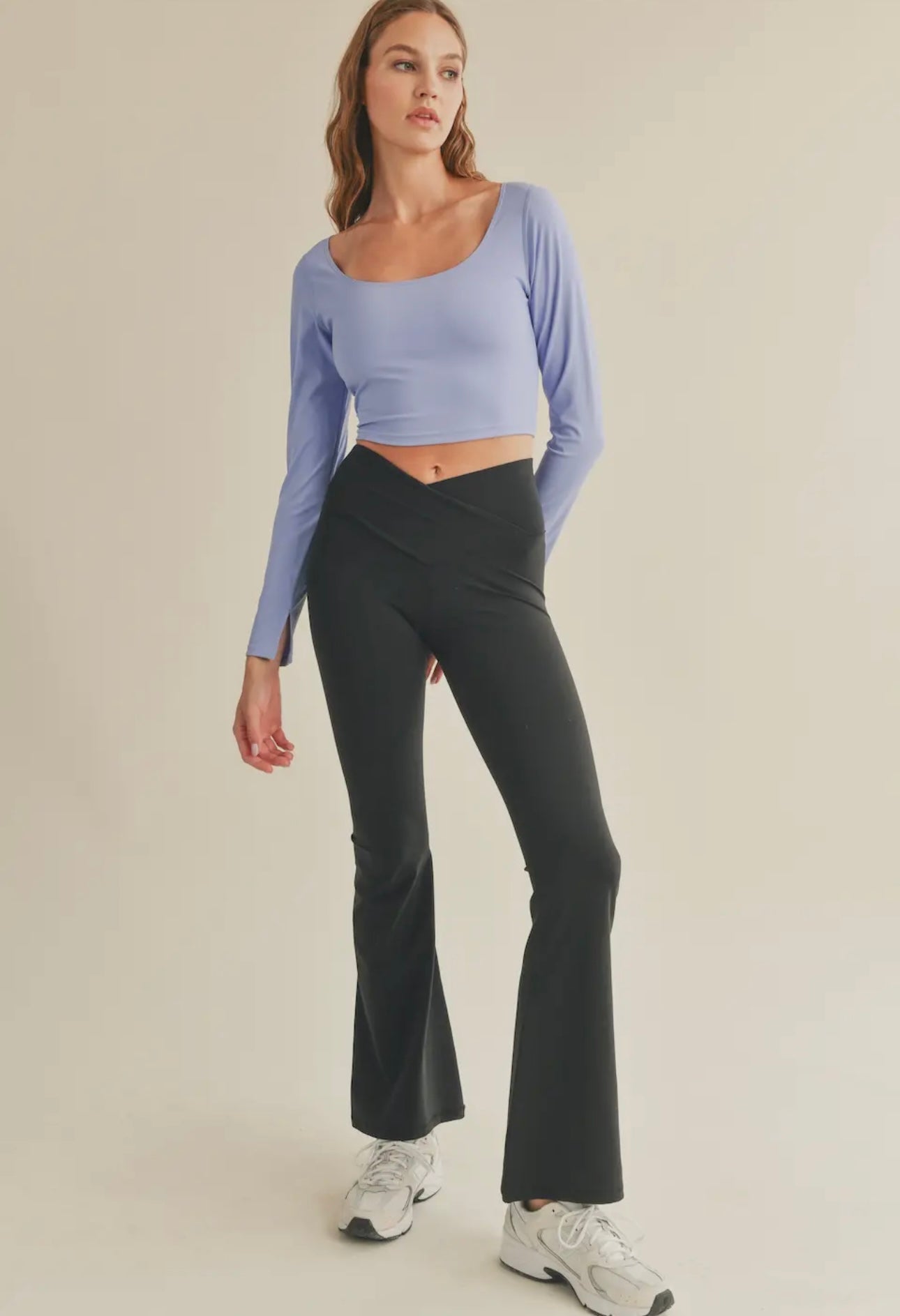 Lavender Seamless Long Sleeve