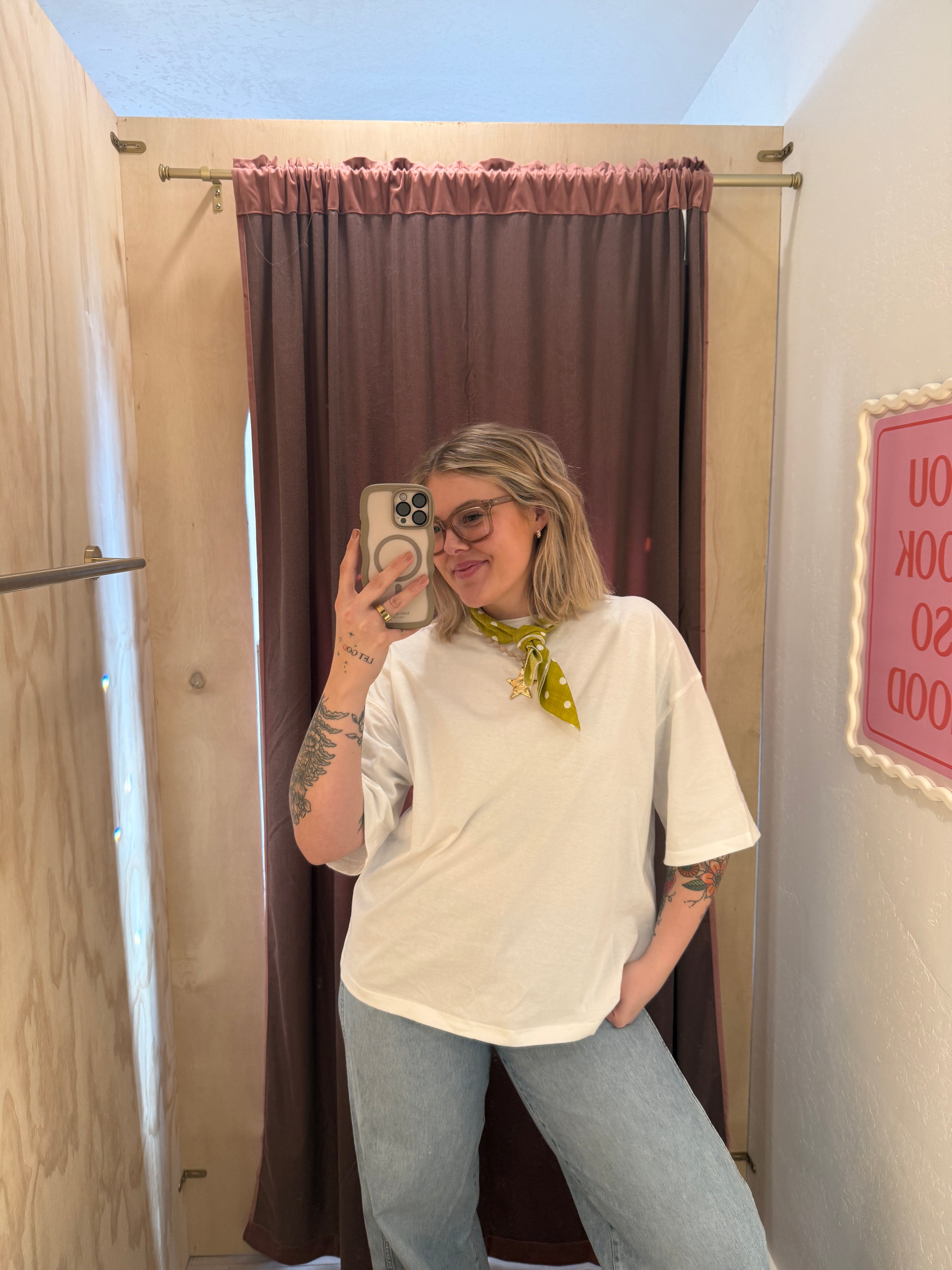 Everyday Oversized Cotton Tee (Multiple Colors)