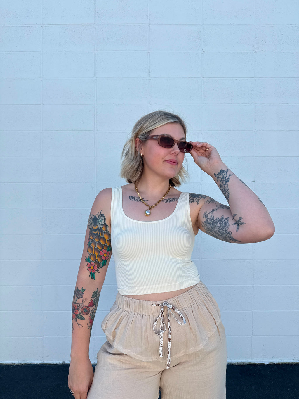 Reversible Ribbed Crop Tops (Multiple Colors)