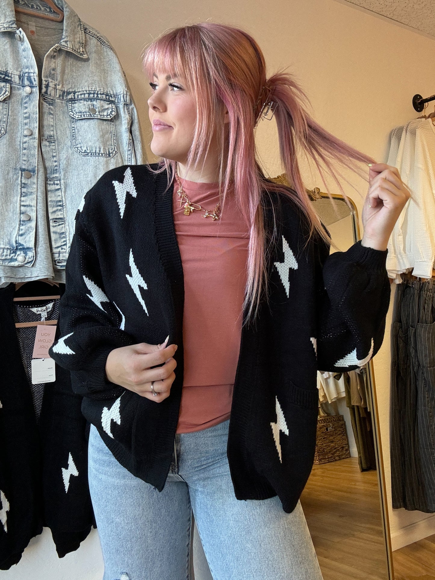 Lucy Lightning Bolt Cardigan