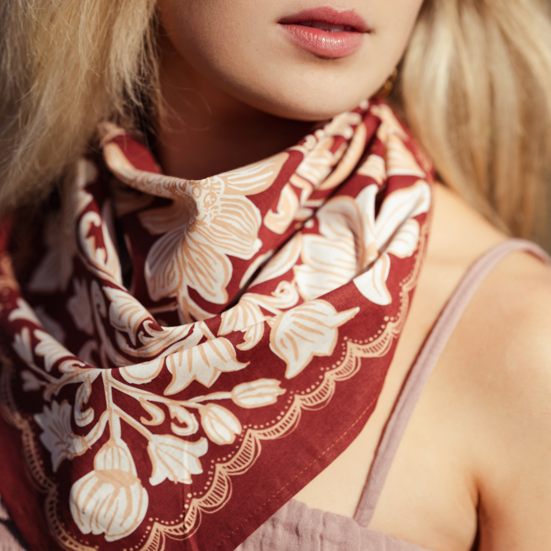 Rustic Bloom Bandana